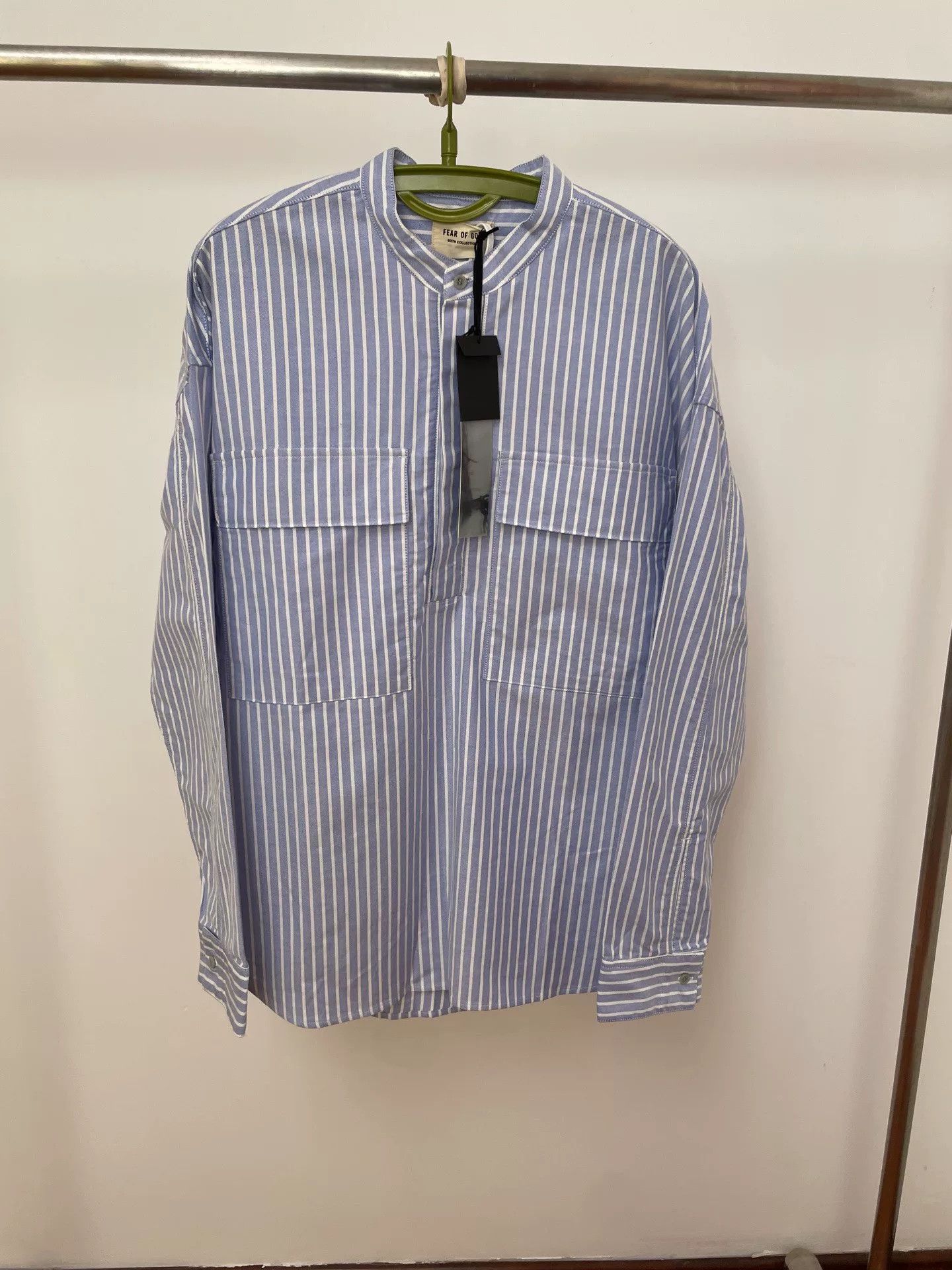 Fear of God Fear of God FOG 6th Stripe Henley Shirt Size US M / EU 48-50 / 2 - 1 Thumbnail