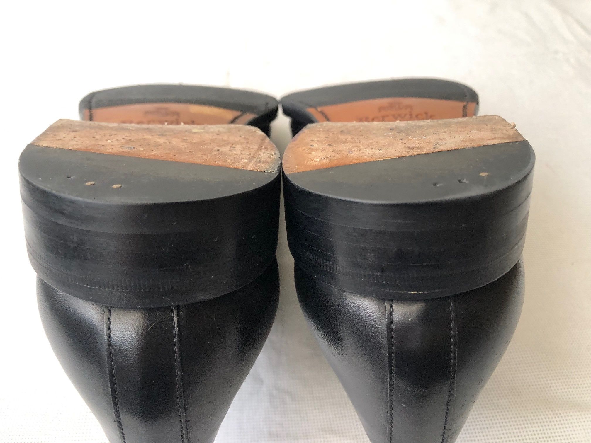 Berwick 1707 Berwick 5291 Black Leather Derby shoes Size US 10.5 / EU 43-44 - 7 Thumbnail