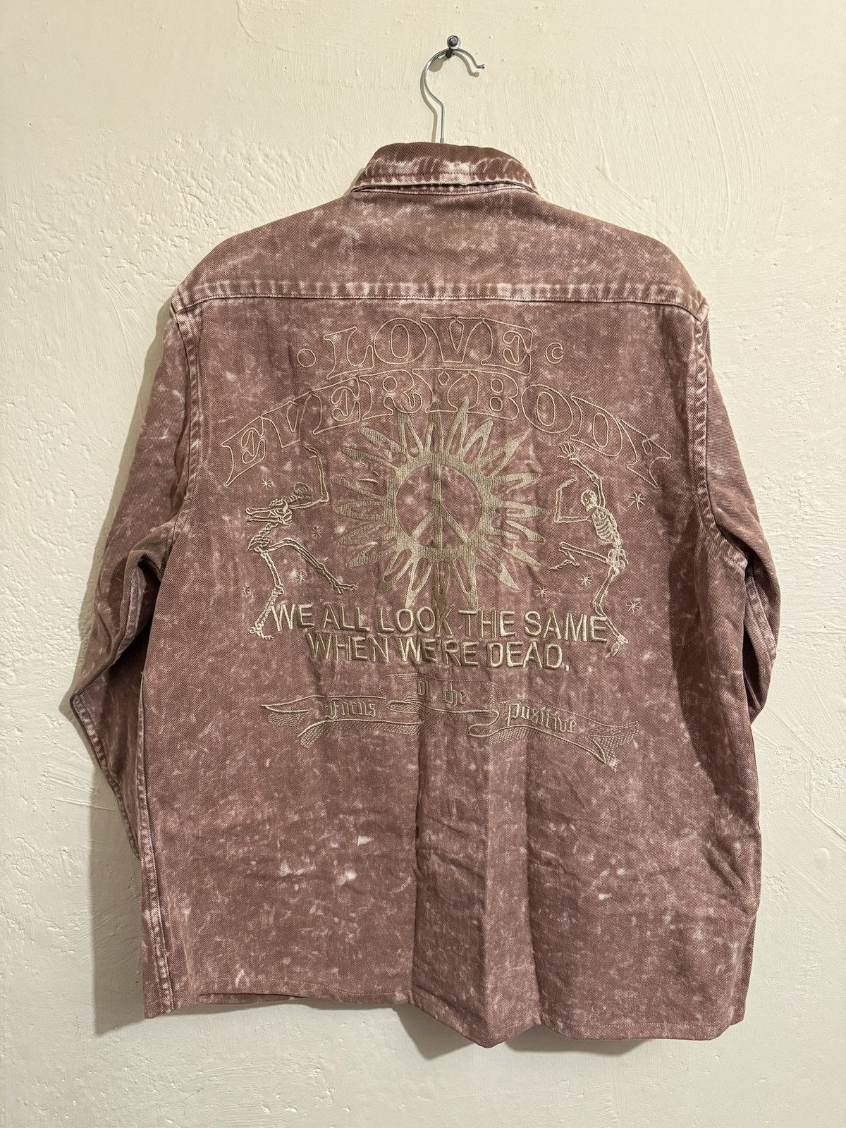 CHNGE Faded Pink Denim Button-Up – Vintage Workwear Vibes Size US M / EU 48-50 / 2 - 2 Thumbnail