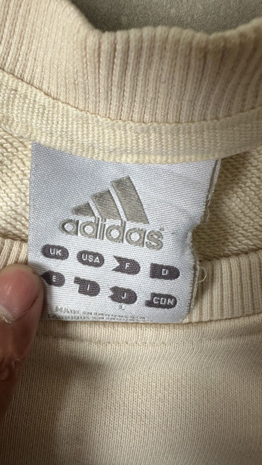Adidas VINTAGE ADIDAS ADI DRASSLER SWEATSHIRT Size US M / EU 48-50 / 2 - 6 Thumbnail