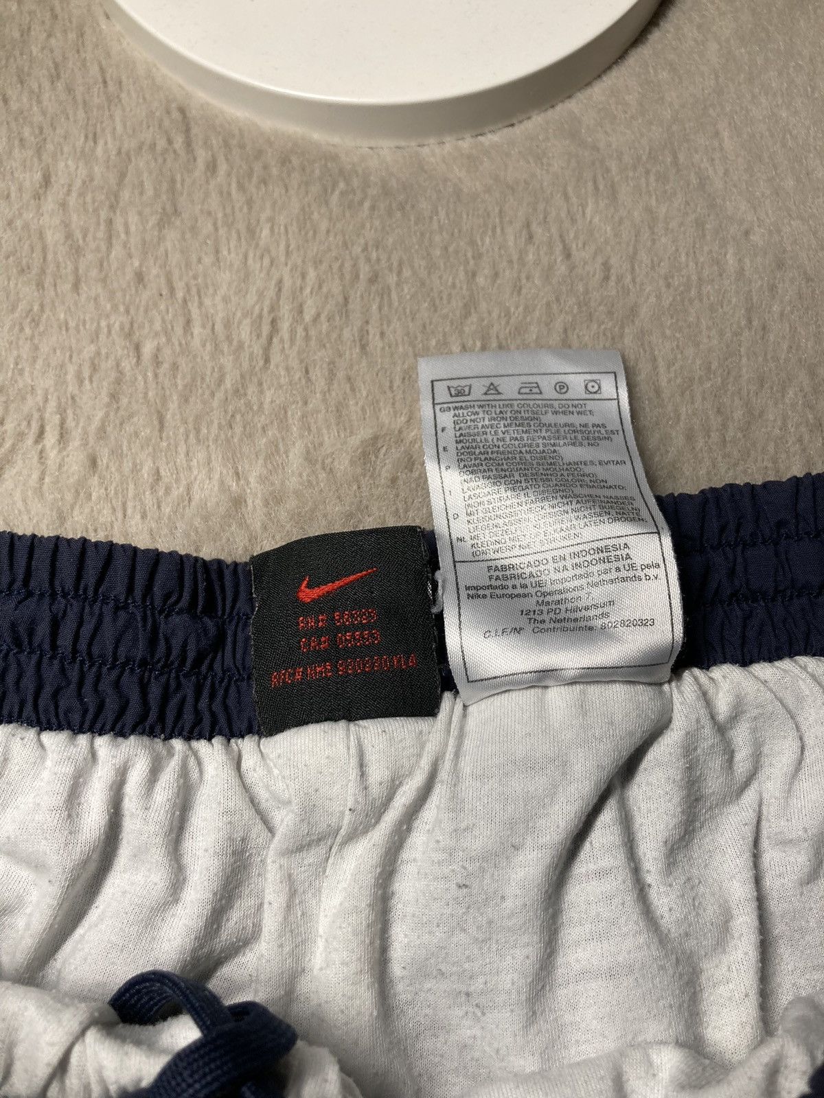 Nike × Vintage Vintage Nike Swoosh Baggy Nylon Trackpants Y2K M sport Size US 34 / EU 50 - 6 Thumbnail