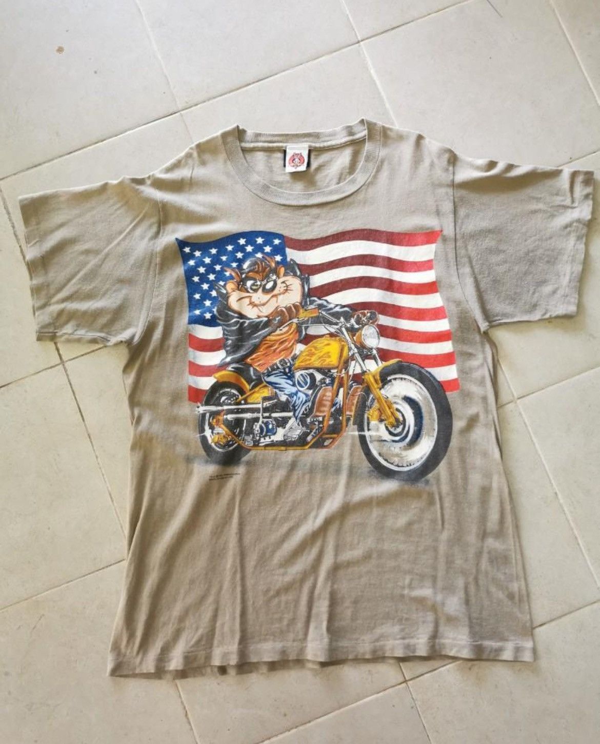 Changes × Harley Davidson × Vintage Vintage Harley Davidson Tazmania Devil USA Size US L / EU 52-54 / 3 - 2 Thumbnail