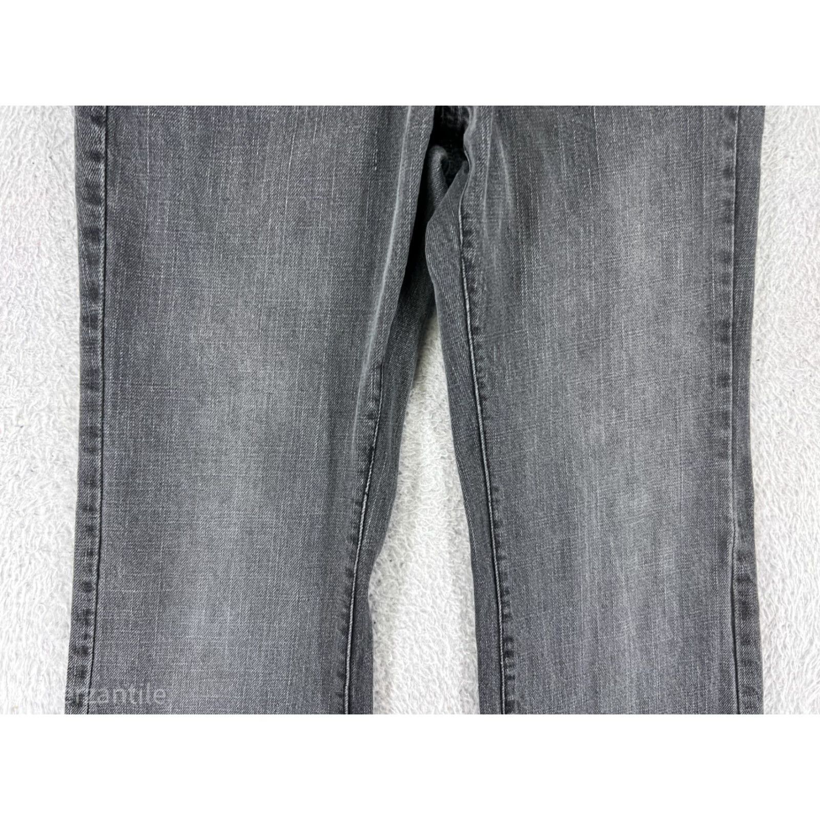 Ocean Pacific OP Ocean Pacific Jeans Womens 29 Gray Denim Bootcut Mid Rise 5-Pocket Regular Inseam 29 Cotton Blend Stretch Vintage: No Gender: Womens Size 29" - 6 Thumbnail