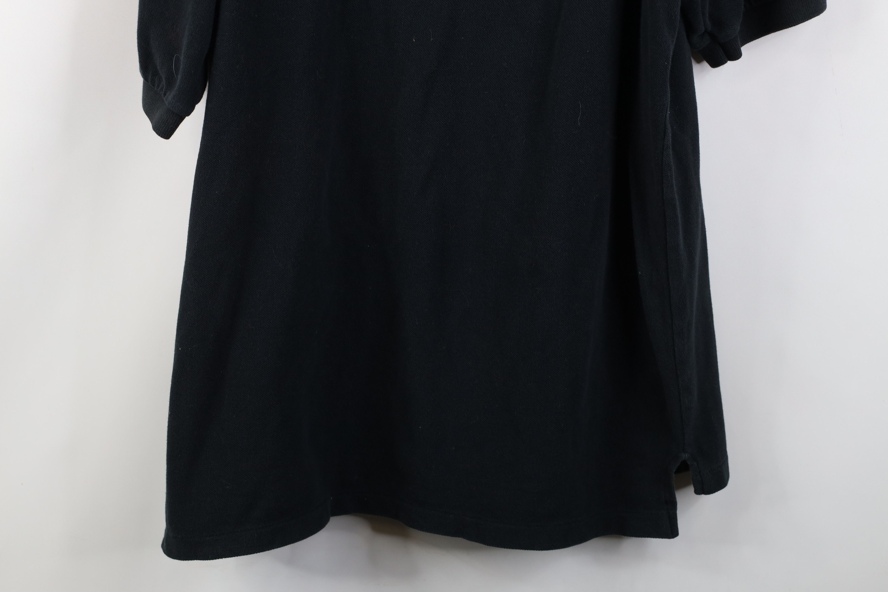 Vintage Vintage 90s Streetwear Heavy Collared Golf Polo Shirt Black Size US XL / EU 56 / 4 - 14 Thumbnail
