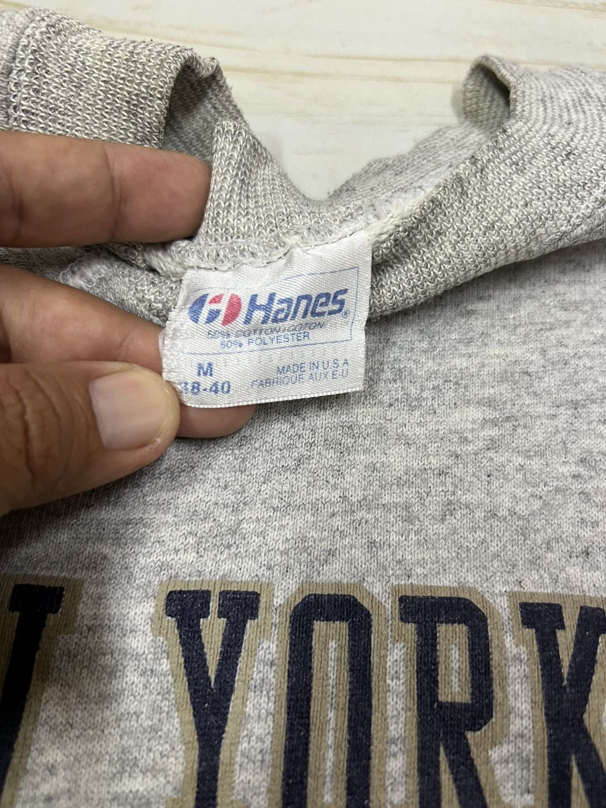New York Yankees 90s New York Yankees Vintage Sweatshirt Size US S / EU 44-46 / 1 - 3 Thumbnail