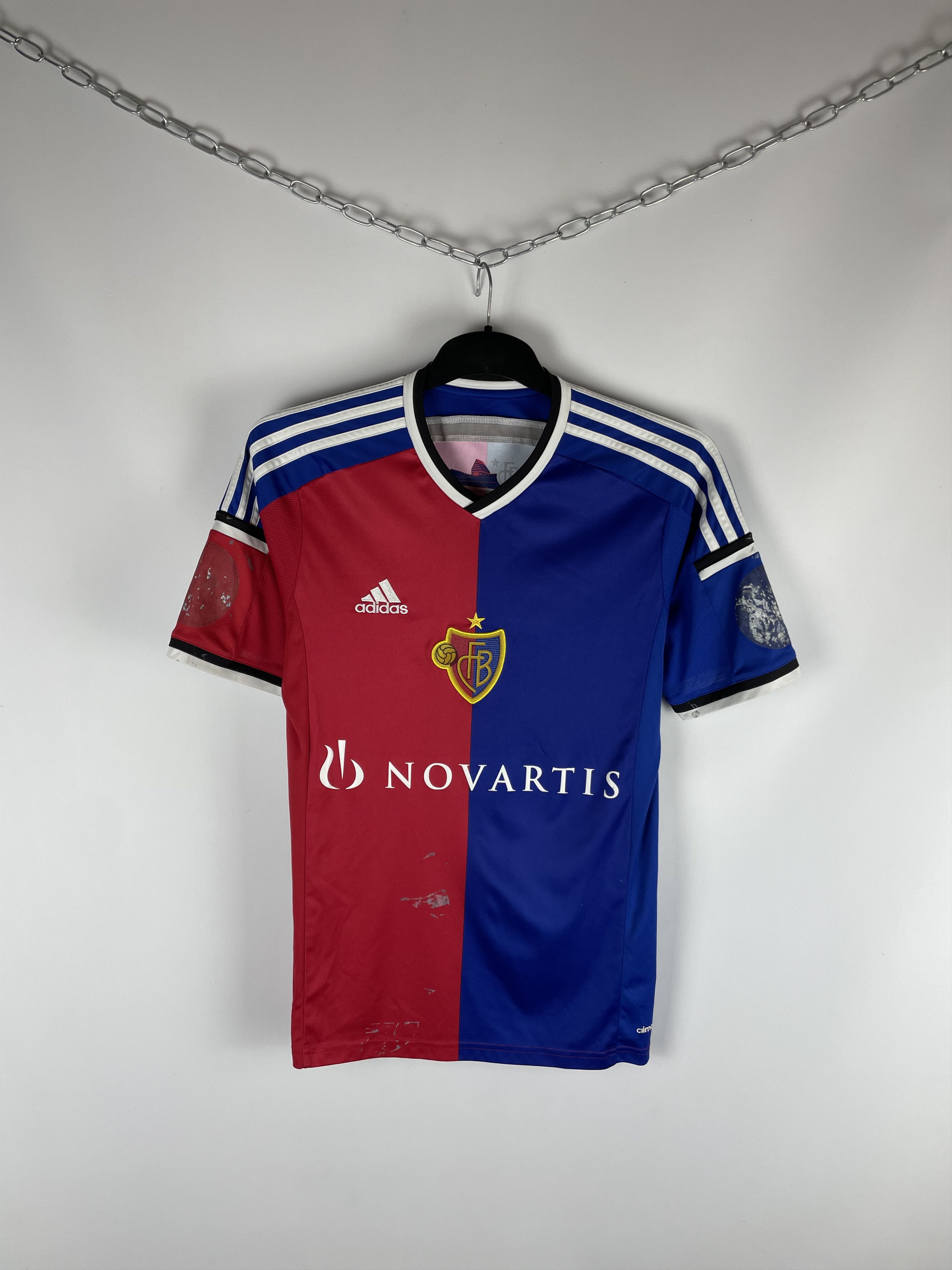 Adidas Adidas Basel Soccer Football Jersey Size US S / EU 44-46 / 1 - 1 Thumbnail