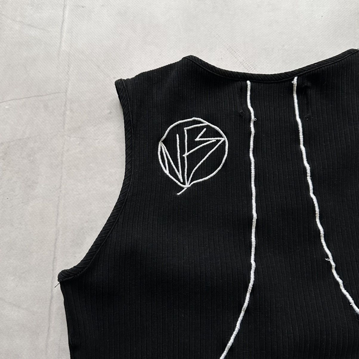 No Faith Studios No Faith Studios Lines Ribbed Tank Top Jaded London Style Size US S / EU 44-46 / 1 - 7 Thumbnail