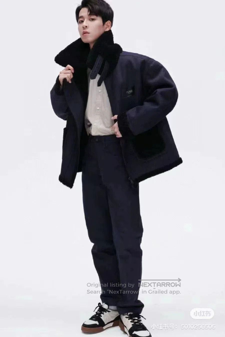 Fendi fendi leather fur coat with wool lining. Size US L / EU 52-54 / 3 - 8 Thumbnail