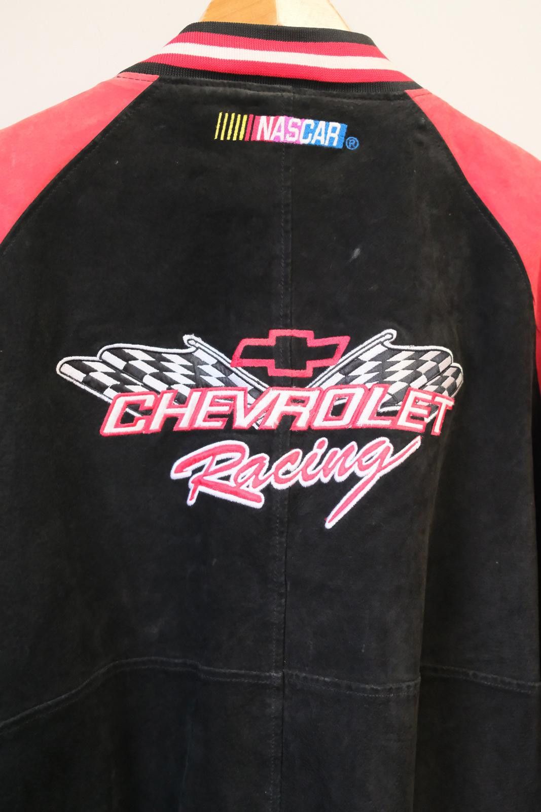 Vintage 90's Essex Hen House Chevrolet Racing Jacket Size L / US 10 / IT 46 - 4 Thumbnail