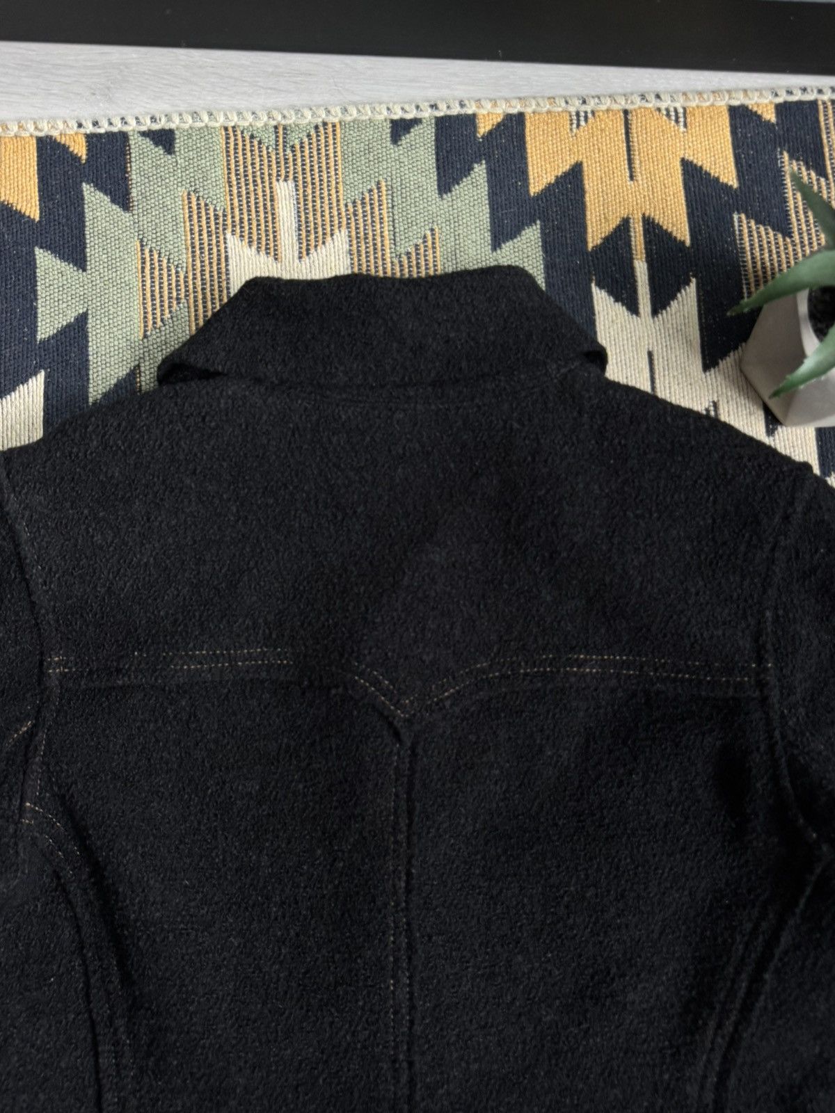 Versace Jeans Couture Vintage Versace Jeans Couture Avant-Garde Wool Blazer Size L / US 10 / IT 46 - 13 Thumbnail