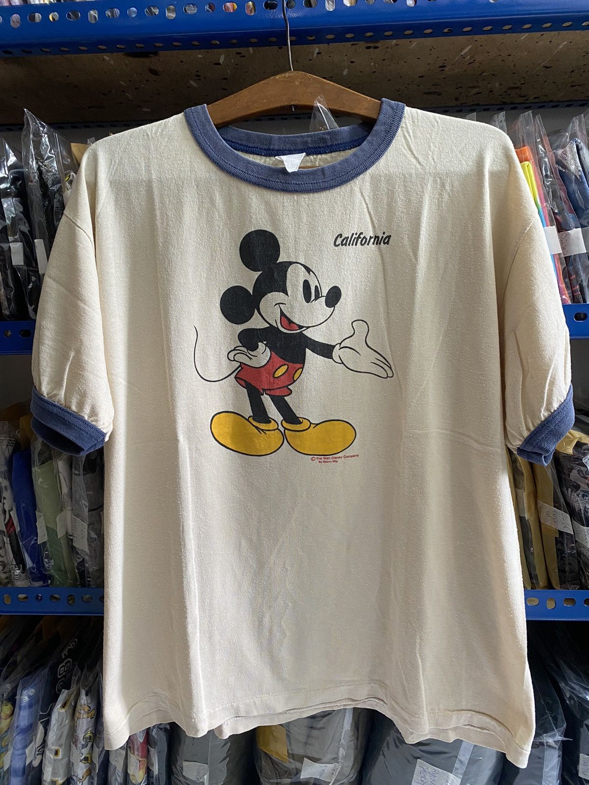 Mickey Mouse VINTAGE RINGER MICKEY MOUSE MIRROR Size US M / EU 48-50 / 2 - 1 Thumbnail