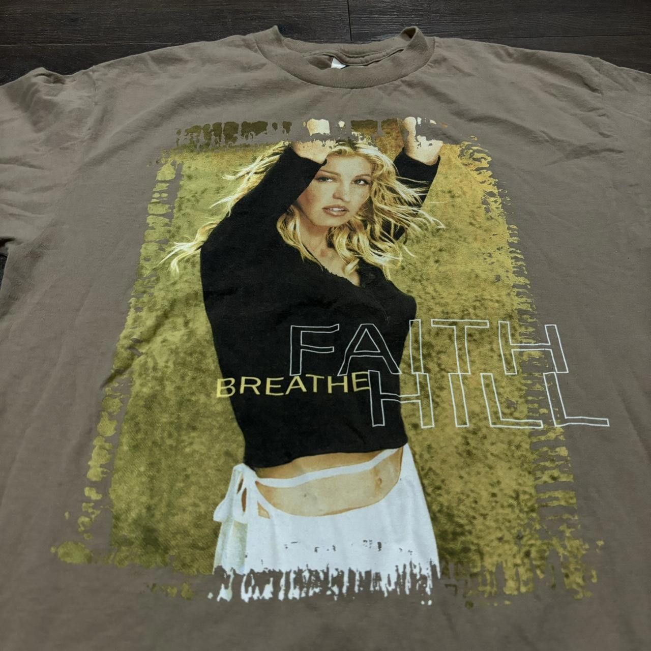 Designer Vintage Faith Hill Breathe T Shirt 1998 Large Size US L / EU 52-54 / 3 - 2 Thumbnail
