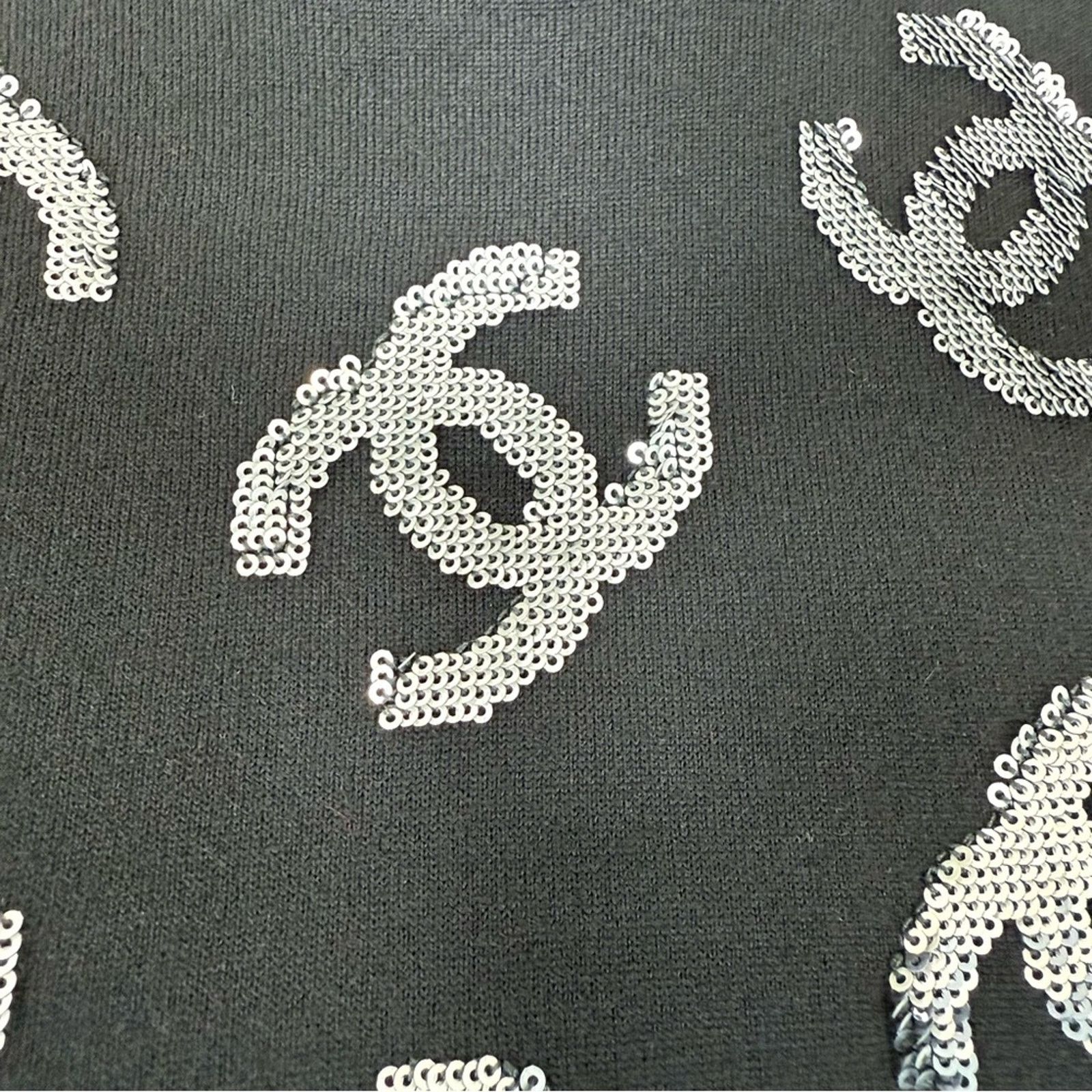 Chanel CHANEL CC women wool top size 50FR or 10US Authentic 3900$ Size L / US 10 / IT 46 - 3 Thumbnail
