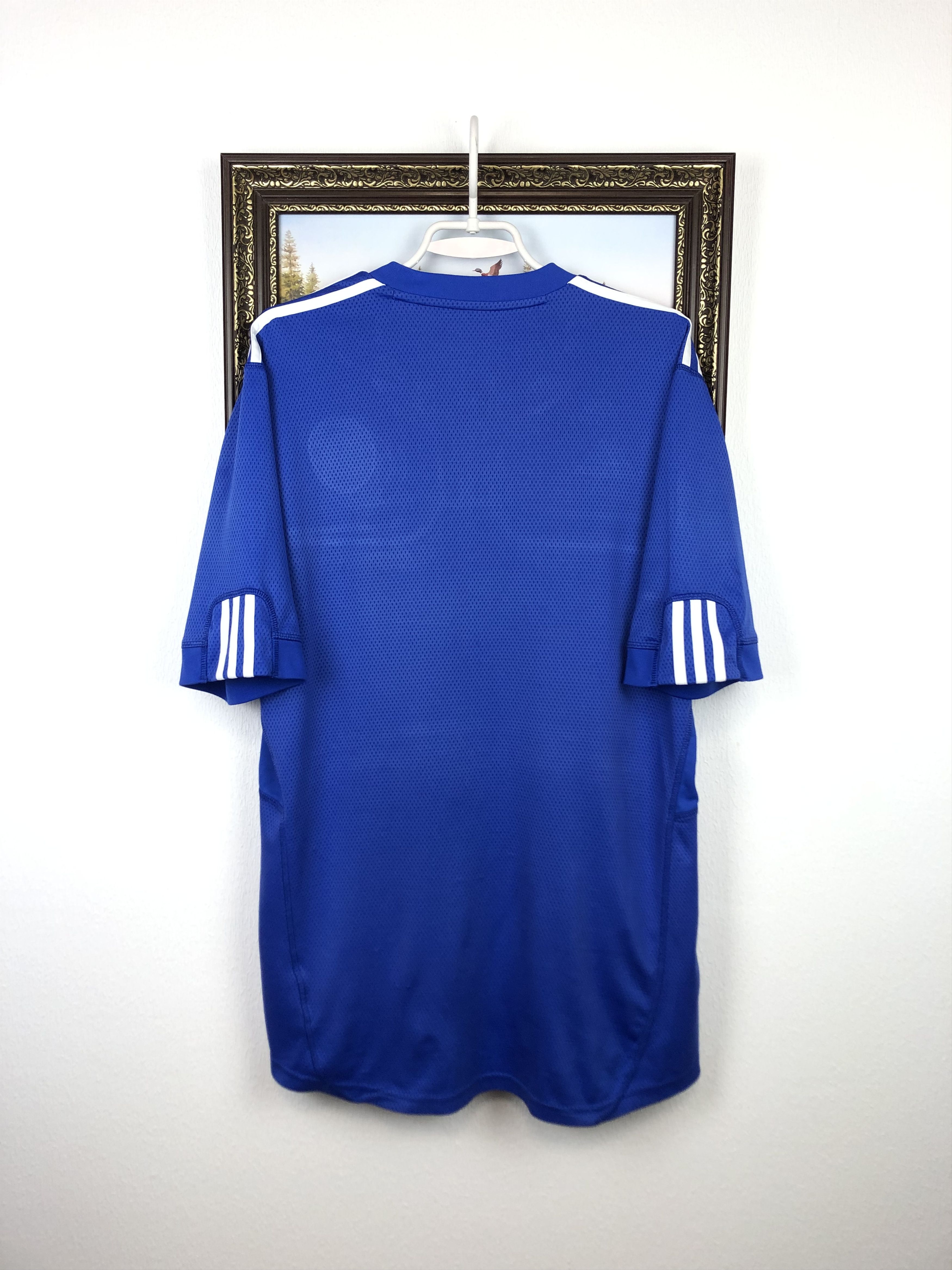 Adidas Chelsea Home football shirt 2009 Soccer Adidas Jersey Mens Size US XL / EU 56 / 4 - 11 Thumbnail