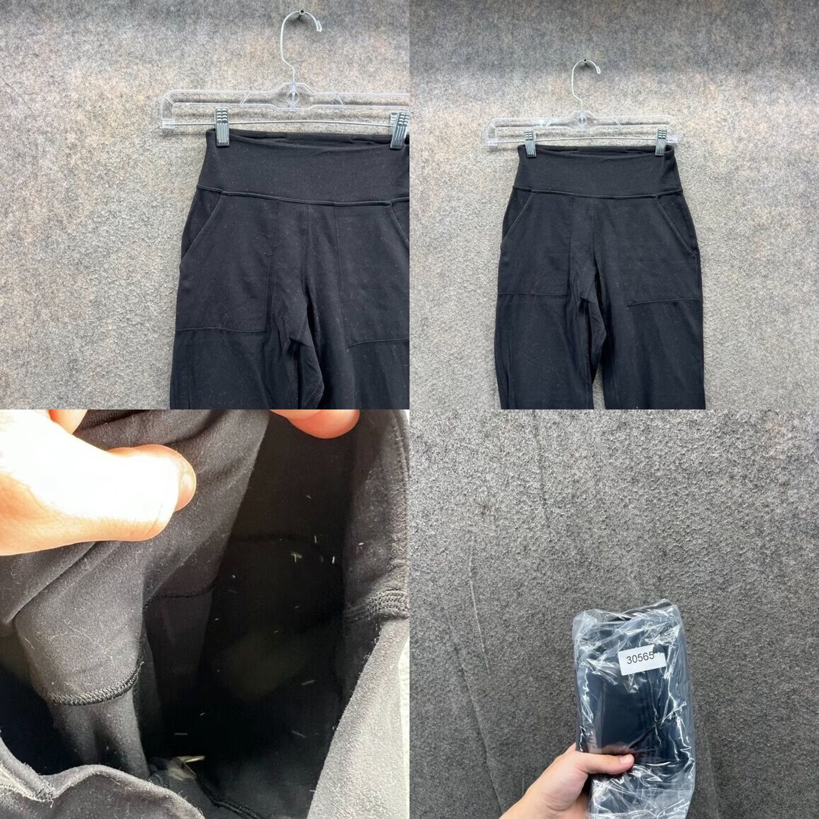 Lululemon VINTAGE Lululemon Jogger Women 8 Black Leggings Align High Rise Yoga Running Pants Size 26" / US 2 / IT 38 - 8 Thumbnail