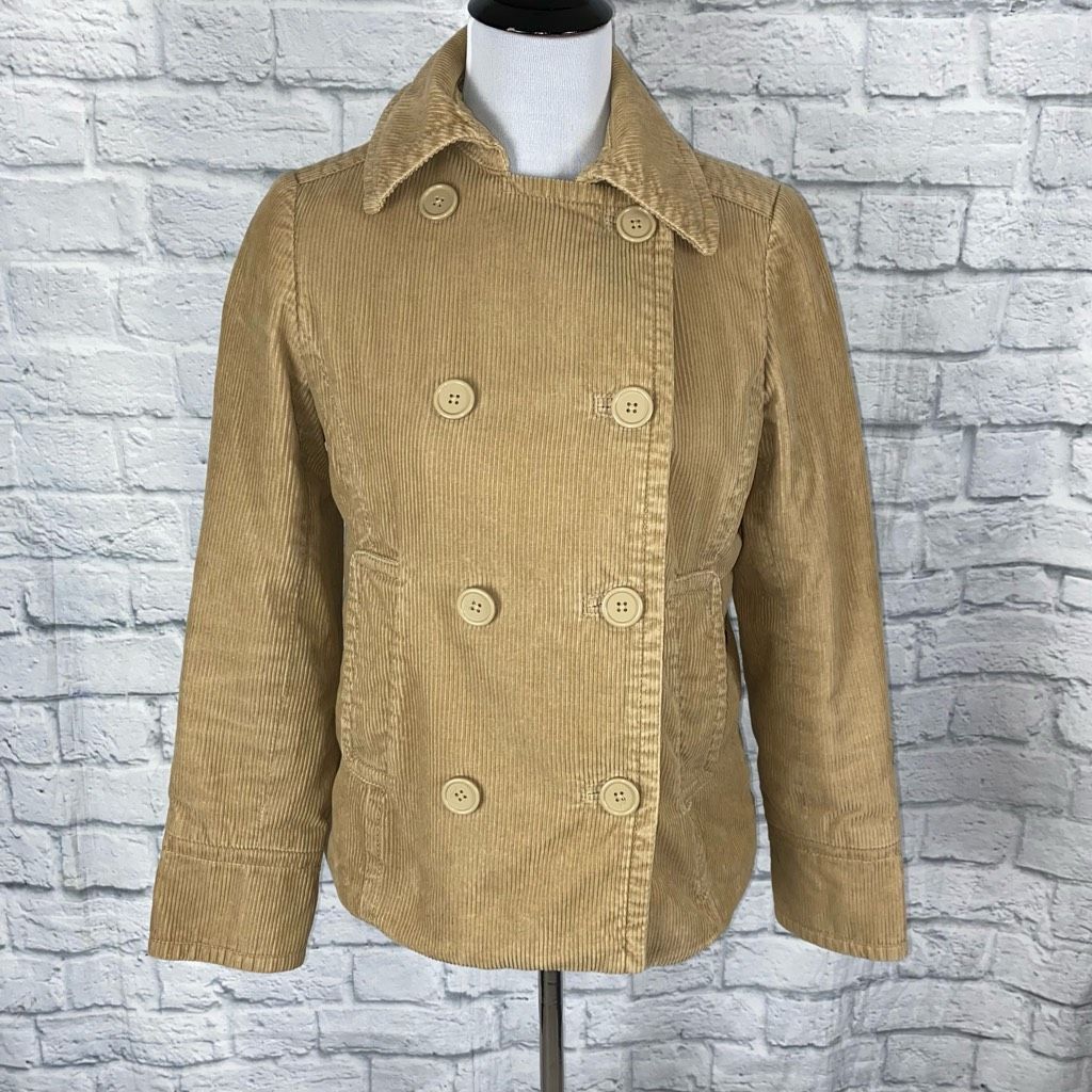 Gap Gap women M cotton blend button front fully lined corduroy Size M / US 6-8 / IT 42-44 - 1 Thumbnail