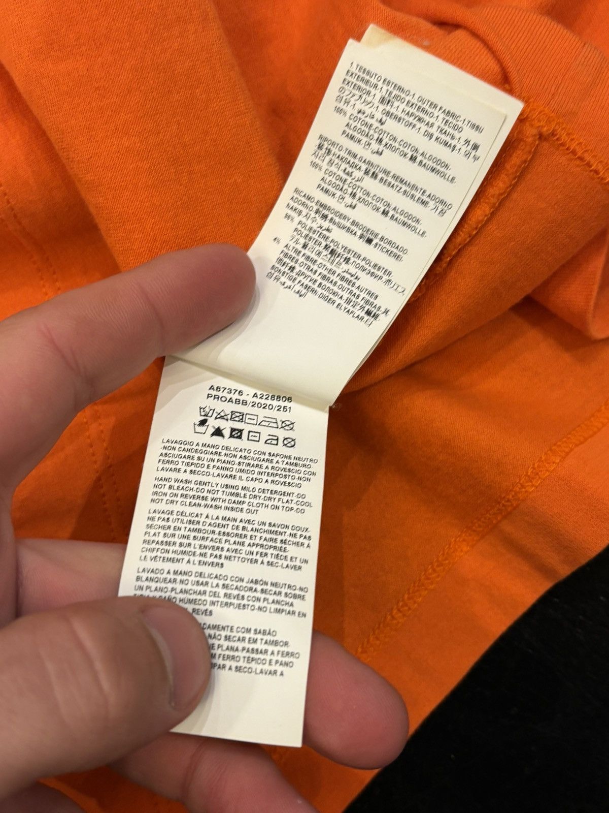 Versace Versace Medusa Rhinestone Tee - Orange Size US XL / EU 56 / 4 - 6 Thumbnail