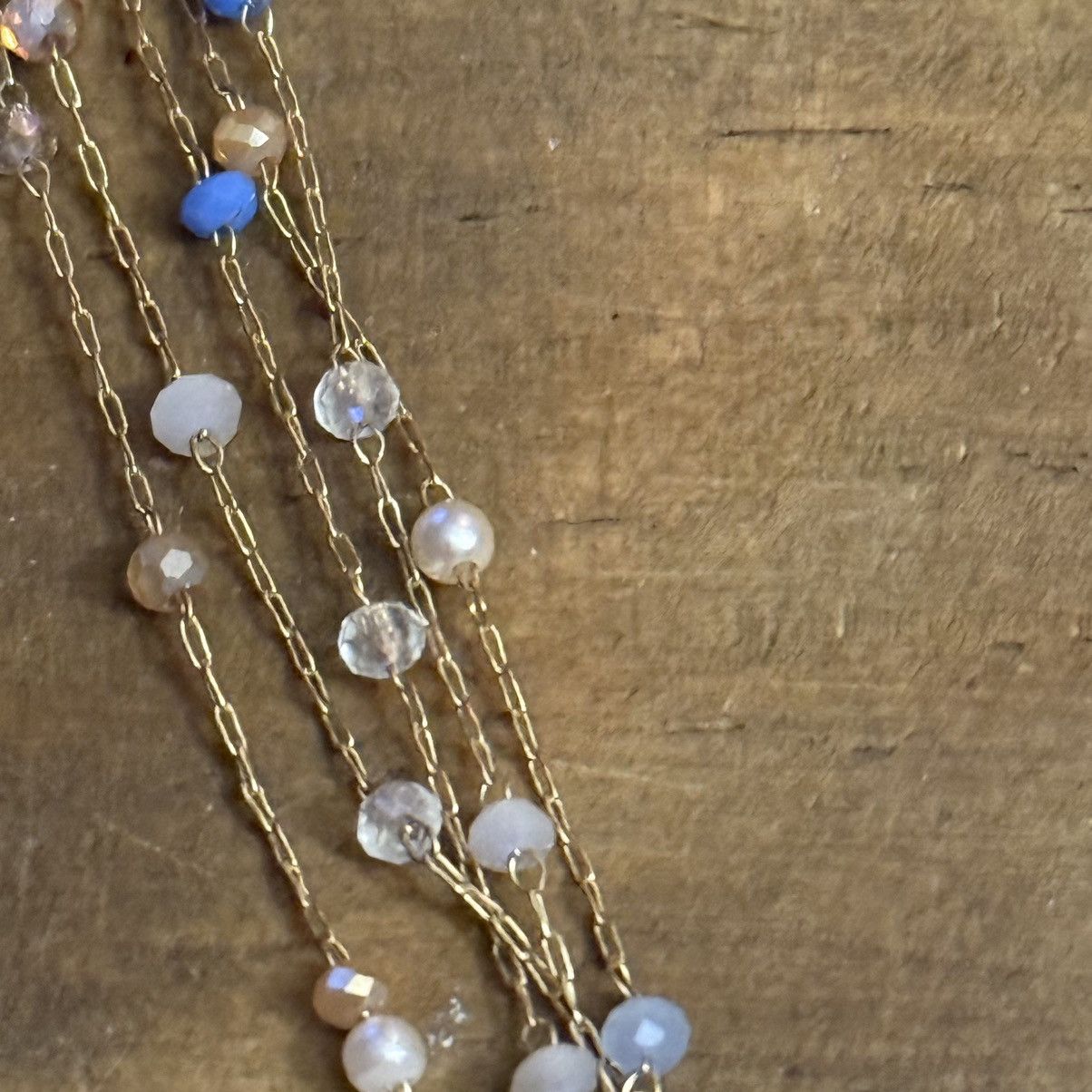 Other Frenzy delicate layered multi strand station bead necklace Size ONE SIZE - 2 Thumbnail