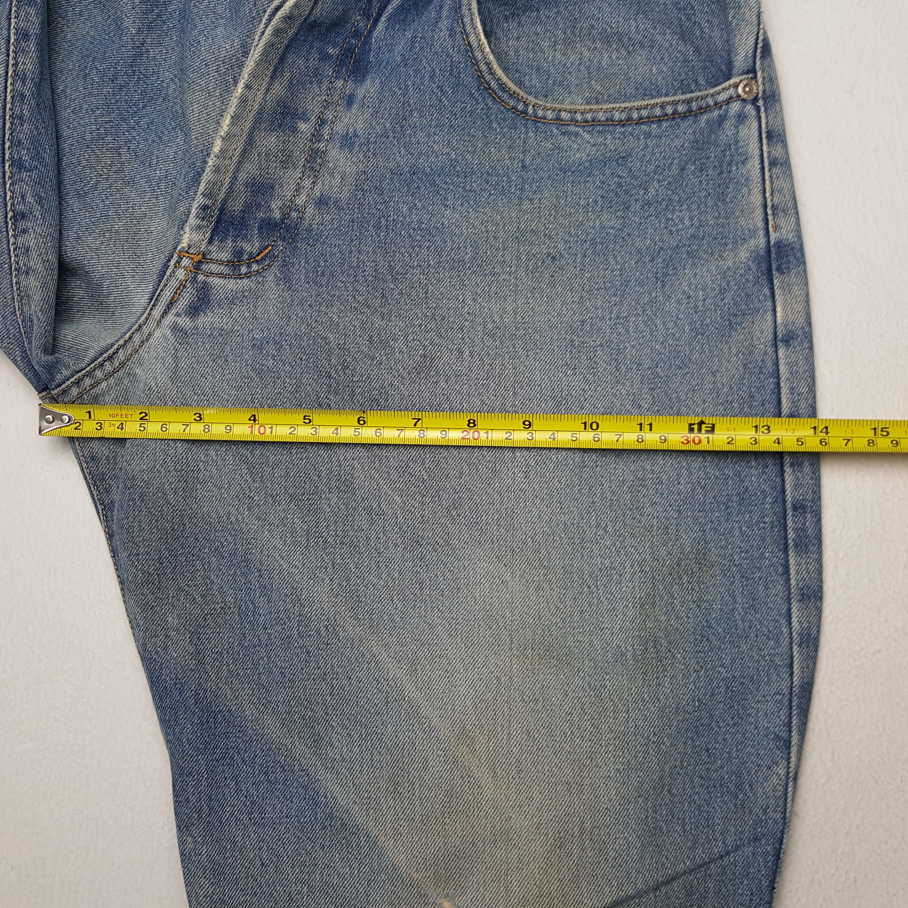 Stussy × Vintage Vintage Stussy USA Custom Art Logo Slimfit Denim Jeans Size 32" / US 10 / IT 46 - 9 Thumbnail