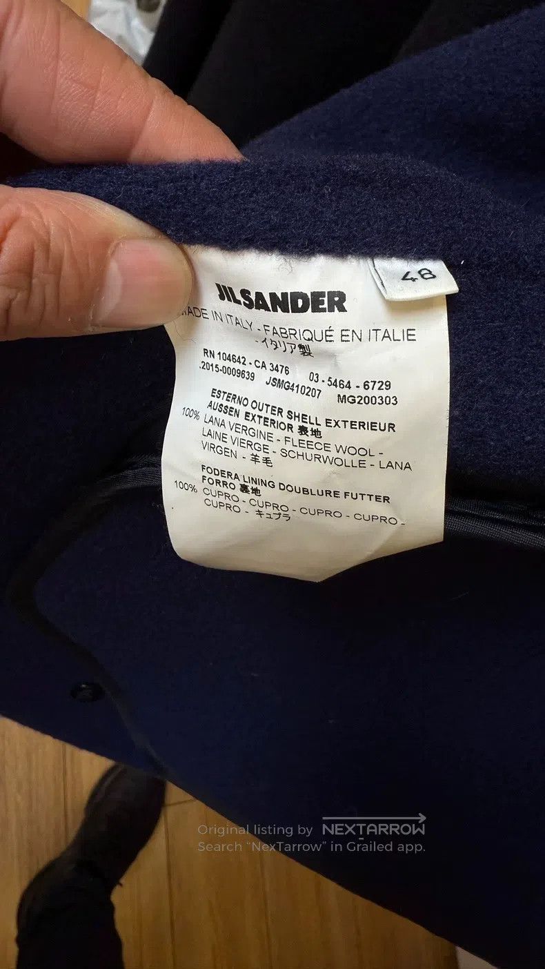 Jil Sander Jil Sander size 48 Hand-made tailored wool coat Size US M / EU 48-50 / 2 - 6 Thumbnail