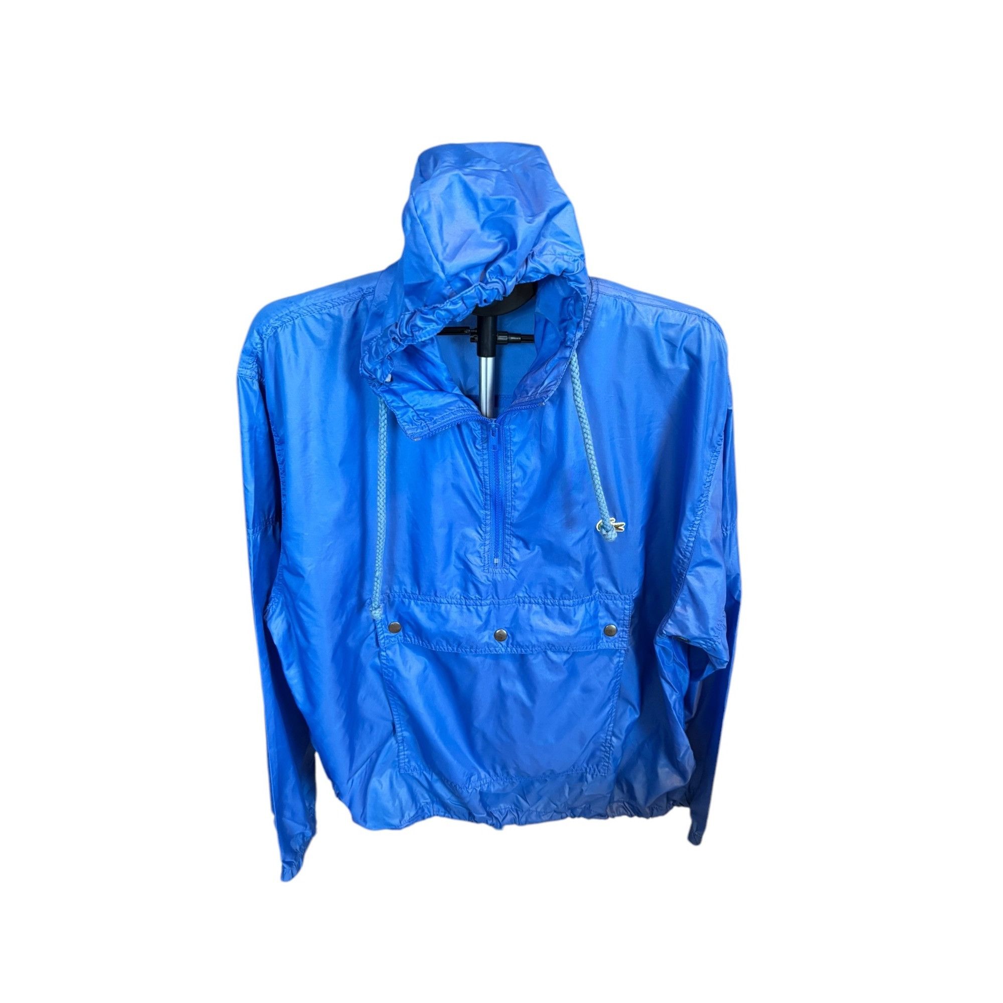 Lacoste Lacoste Blue large Pullover Hooded Windbreaker Jacket With D Size US L / EU 52-54 / 3 - 1 Thumbnail
