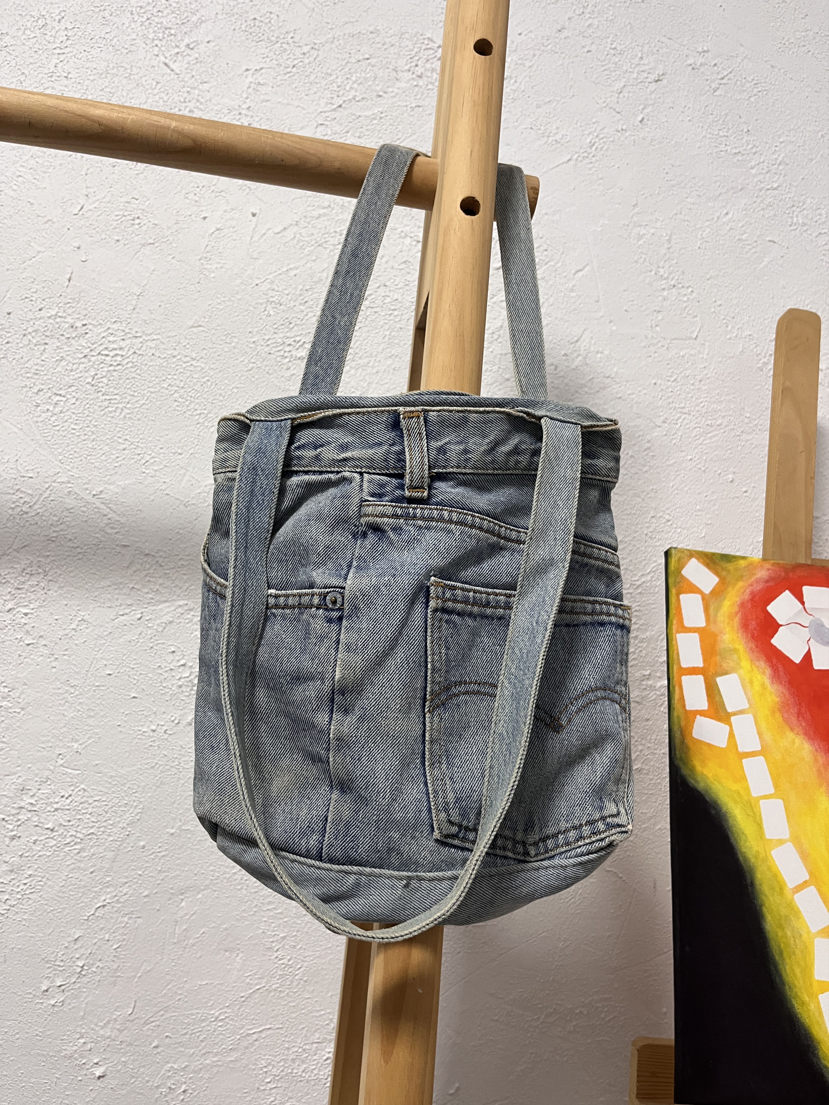 Levi's Vintage Clothing LEVIS ORANGE TAB 1/1 RECYCLED TOTE BAG - № 6133 Size ONE SIZE - 2 Thumbnail