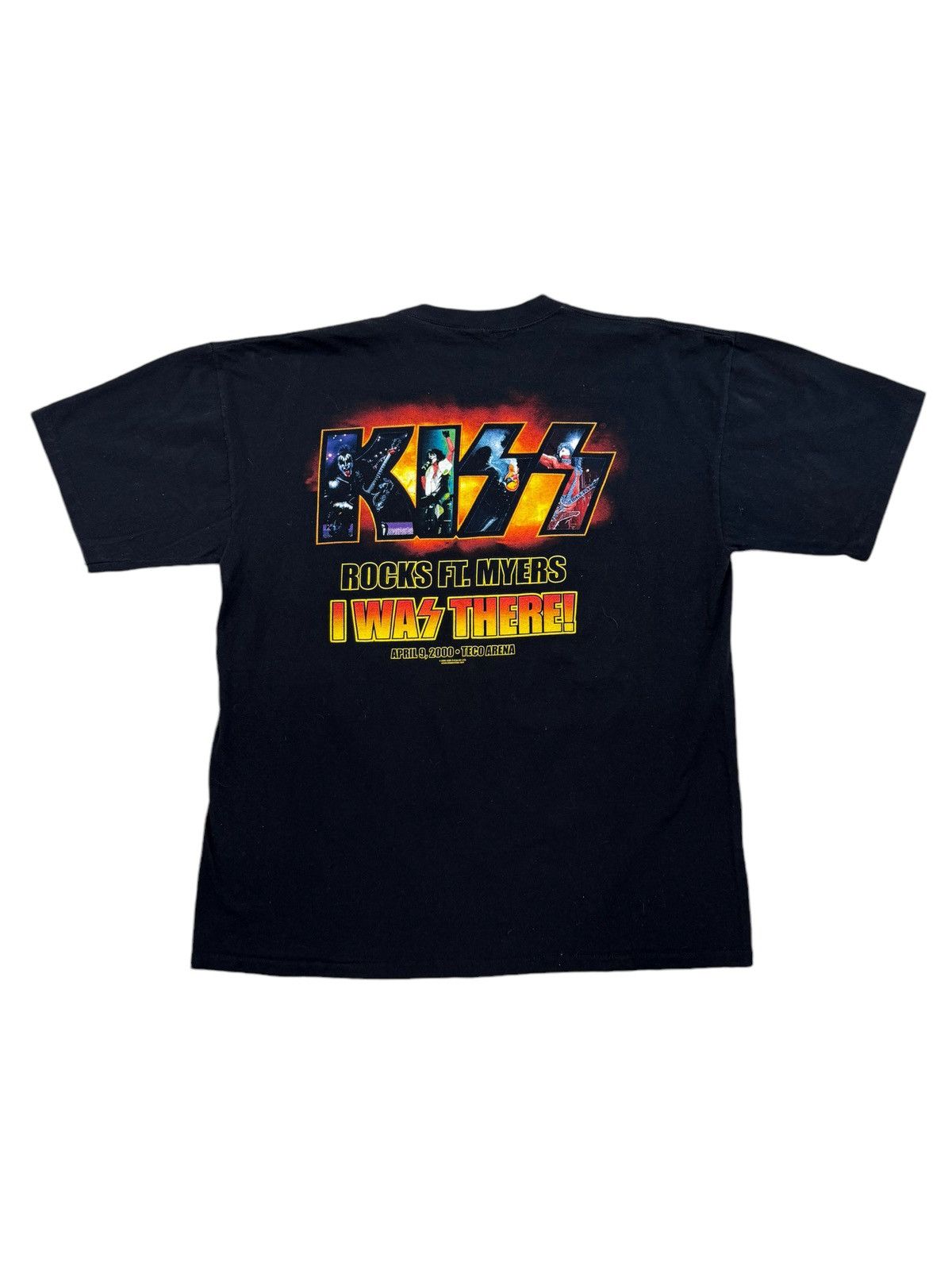 Vintage Vtg Y2K Kiss I Was There Band Shirt Size US L / EU 52-54 / 3 - 2 Thumbnail