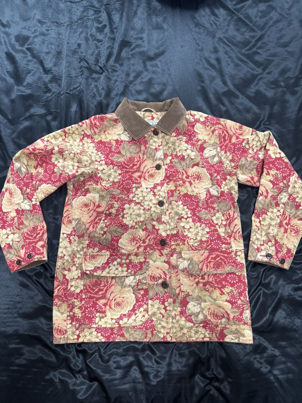 L.L. Bean 90’s L.L. Bean Supreme Floral Chore Coat Size US L / EU 52-54 / 3 - 1 Thumbnail