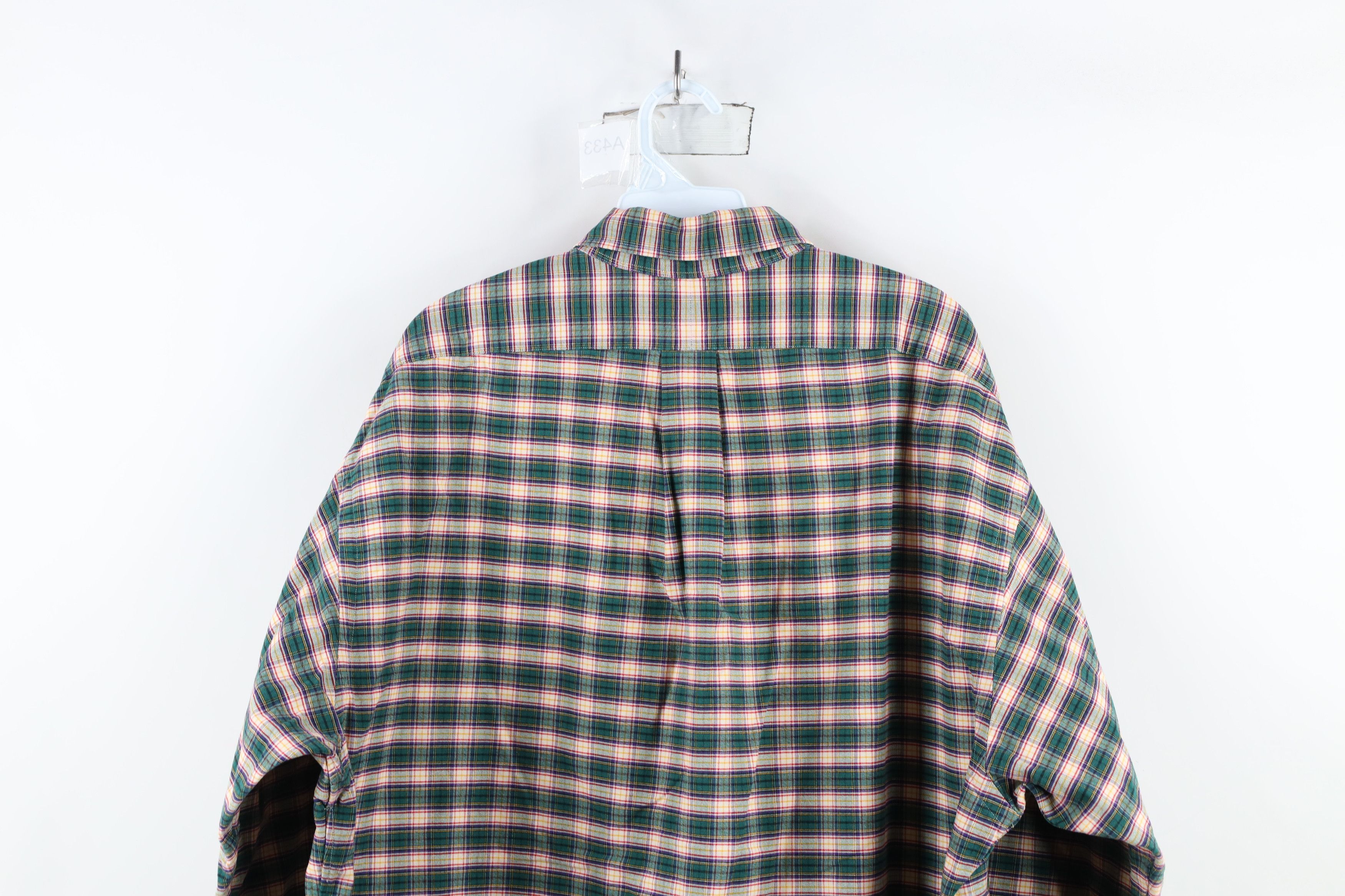 Ralph Lauren × Vintage Vintage 90s Ralph Lauren Shirt Oversized Button Down Shirt Size US L / EU 52-54 / 3 - 5 Thumbnail