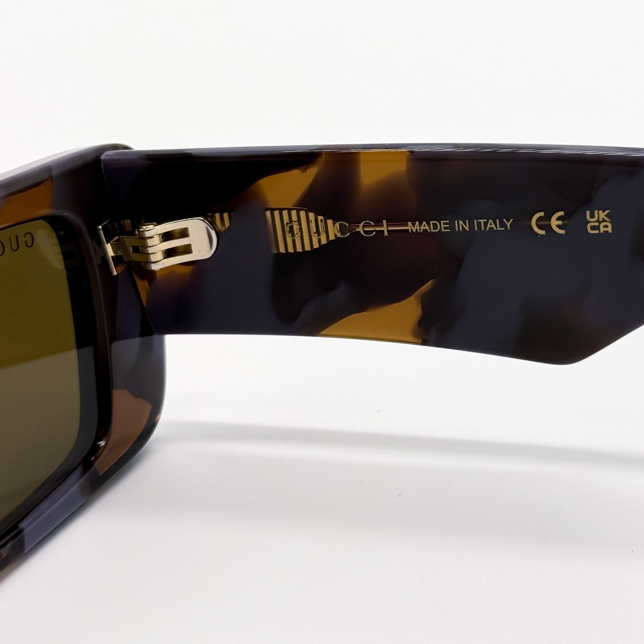 Gucci NEW GUCCI GG1331S 006 UNISEX GREY HAVANA BROWN SUNGLASSES Size ONE SIZE - 10 Thumbnail