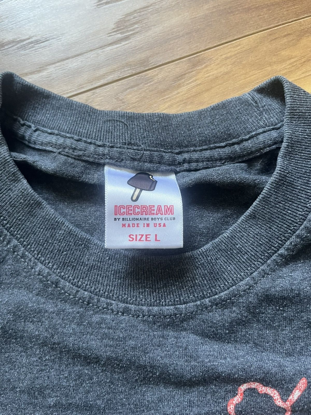 Billionaire Boys Club Icecream by Billionaire Boys Club Dark Gray Graphic Tee Size US L / EU 52-54 / 3 - 3 Thumbnail