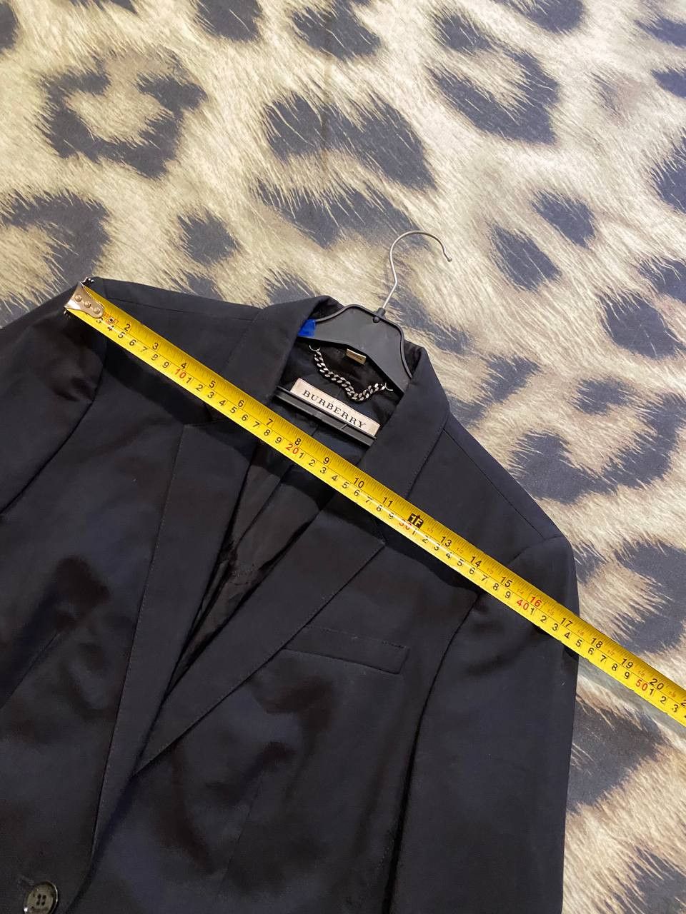 Burberry Blazer Vintage black Burberry luxury streetwear Y2K Size L / US 10 / IT 46 - 13 Thumbnail