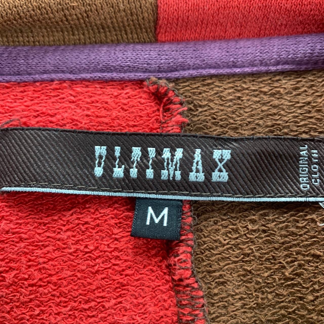Japanese Brand ULTIMAX Multicolor Zipper Hoodie #2473/AM Size US M / EU 48-50 / 2 - 7 Thumbnail