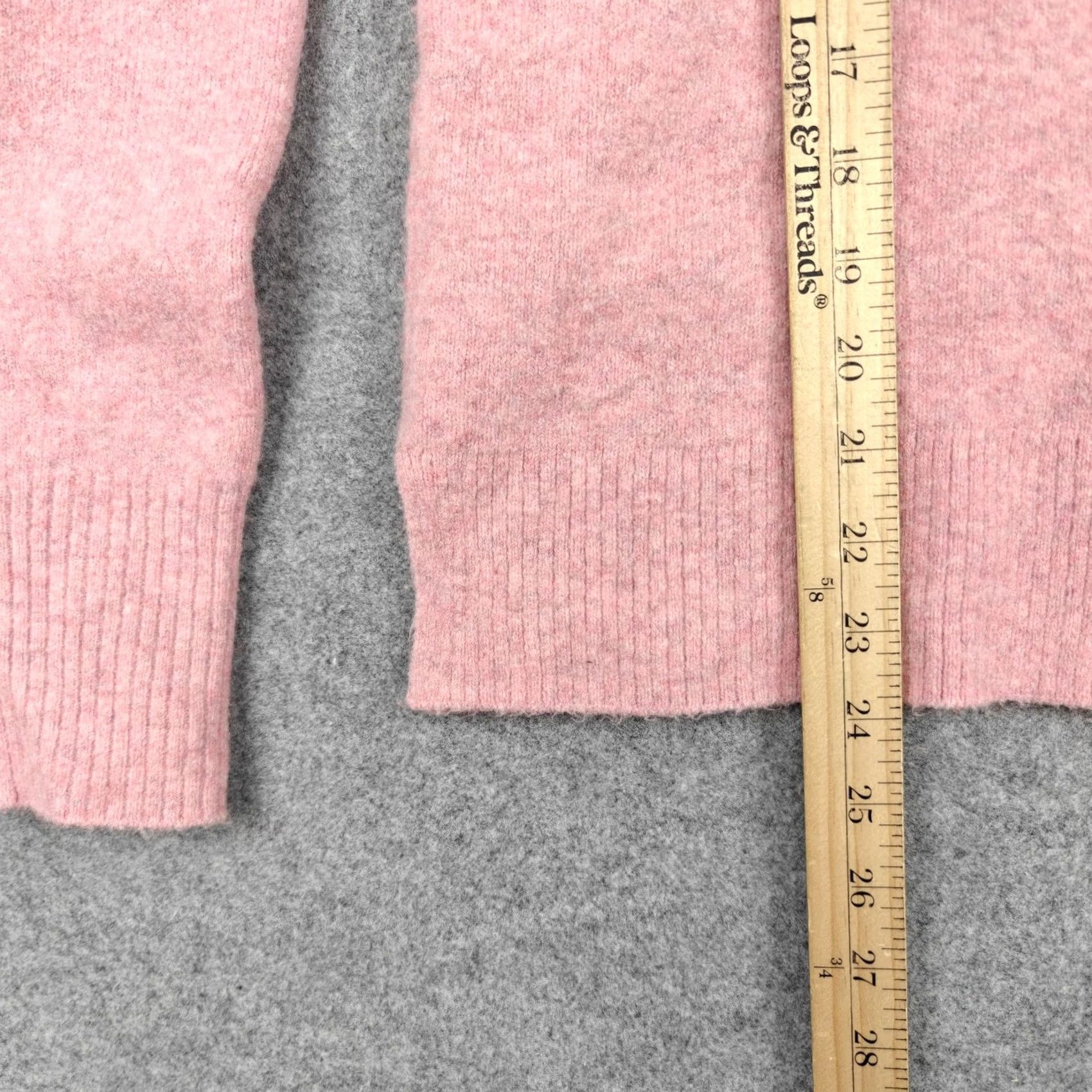 J.Crew J Crew Sweater Womens Small Pink 100% Cashmere Crewneck Pullover Size S / US 4 / IT 40 - 5 Thumbnail