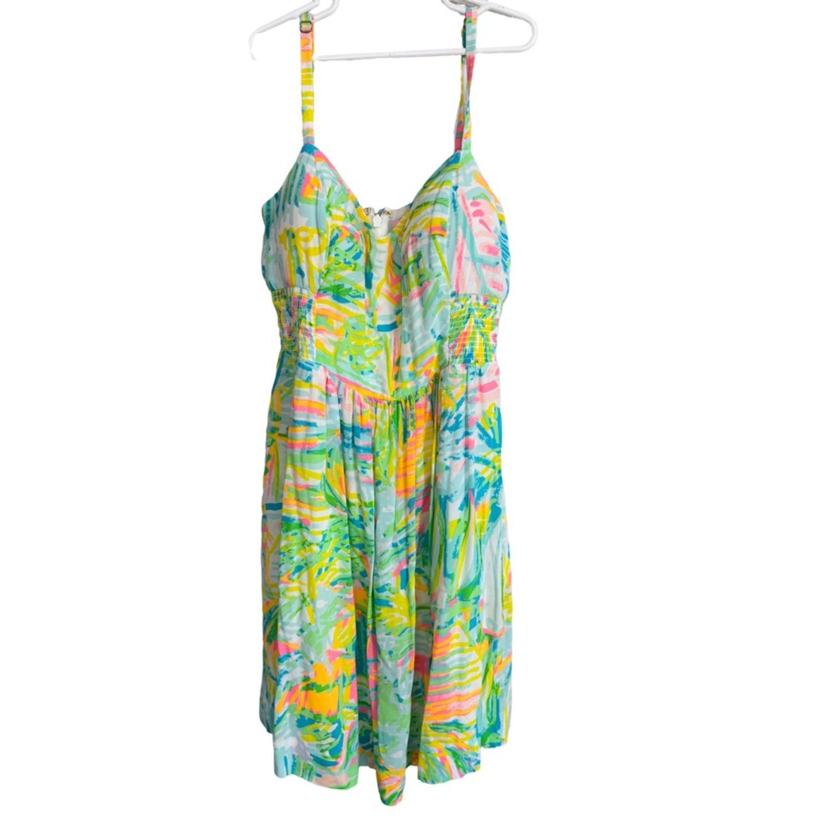 Lilly Pulitzer Lilly Pulitzer Christine Dress Multi Size 2 WORN ONCE $178 Size XS / US 0-2 / IT 36-38 - 2 Thumbnail