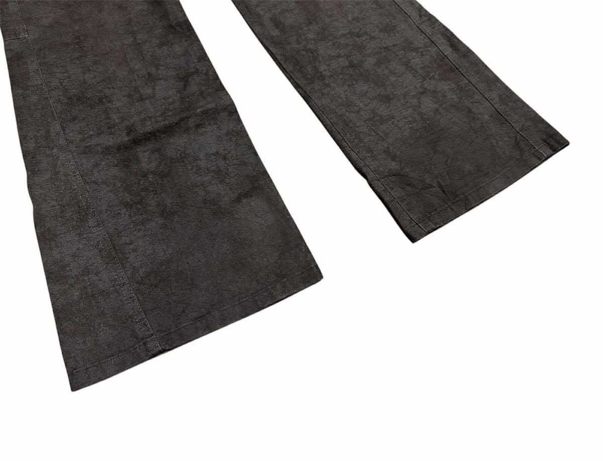 semanticdesign 🔥Sick Y2K Semantic Design Coated Cargo Pants Flared Zipper Size US 32 / EU 48 - 4 Thumbnail
