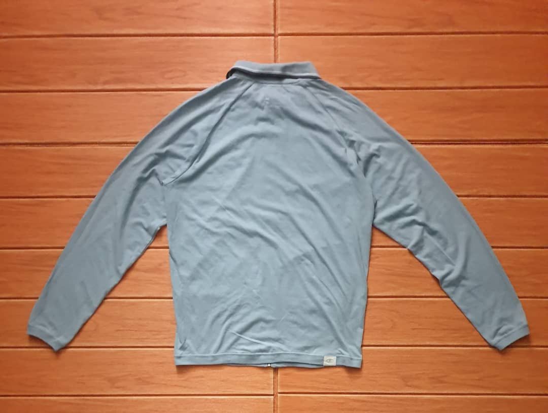 Champion Champion baby blue zipper longsleeve shirt Size S / US 4 / IT 40 - 7 Thumbnail