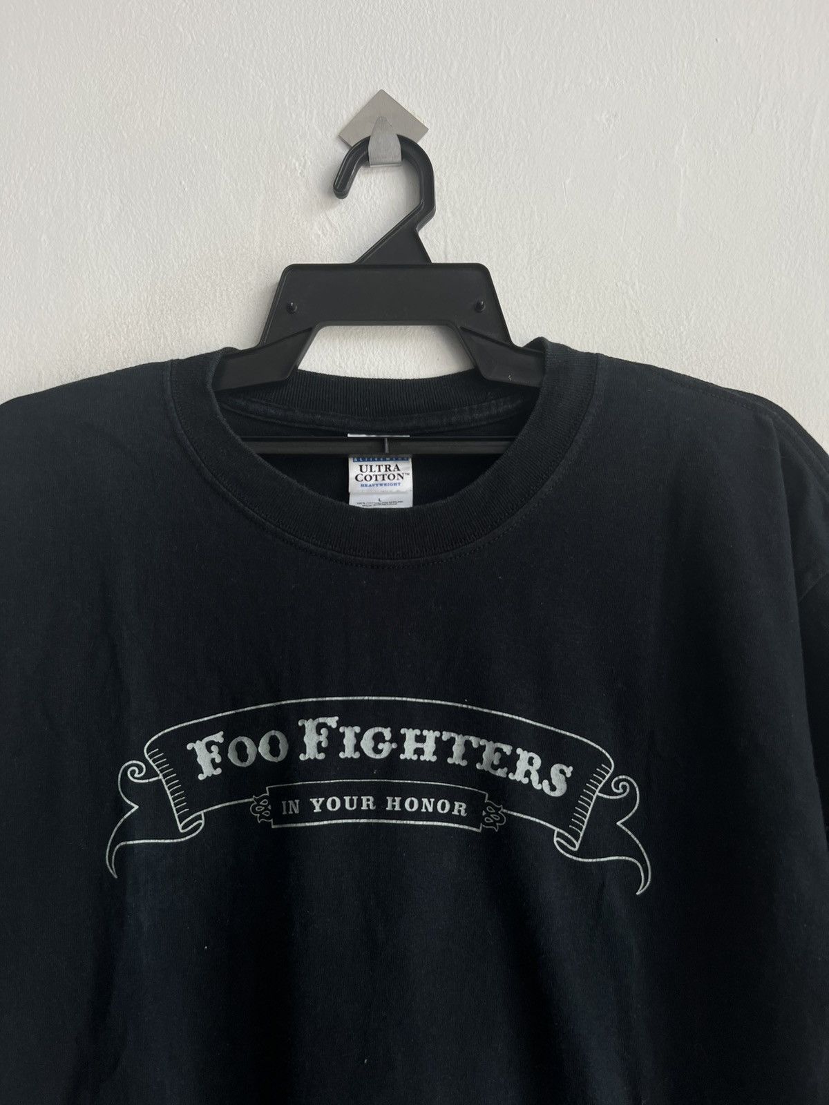 Vintage Vintage 2005 Foo Fighters In Your Honor European Tour Shirt Size US L / EU 52-54 / 3 - 3 Thumbnail