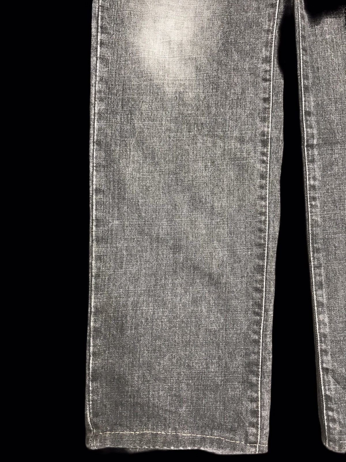 Japanese Brand 💥RELAXED💥BOBSON CHESSKING RELAXED BLACK WASH DENIM F429 Size US 33 - 8 Thumbnail