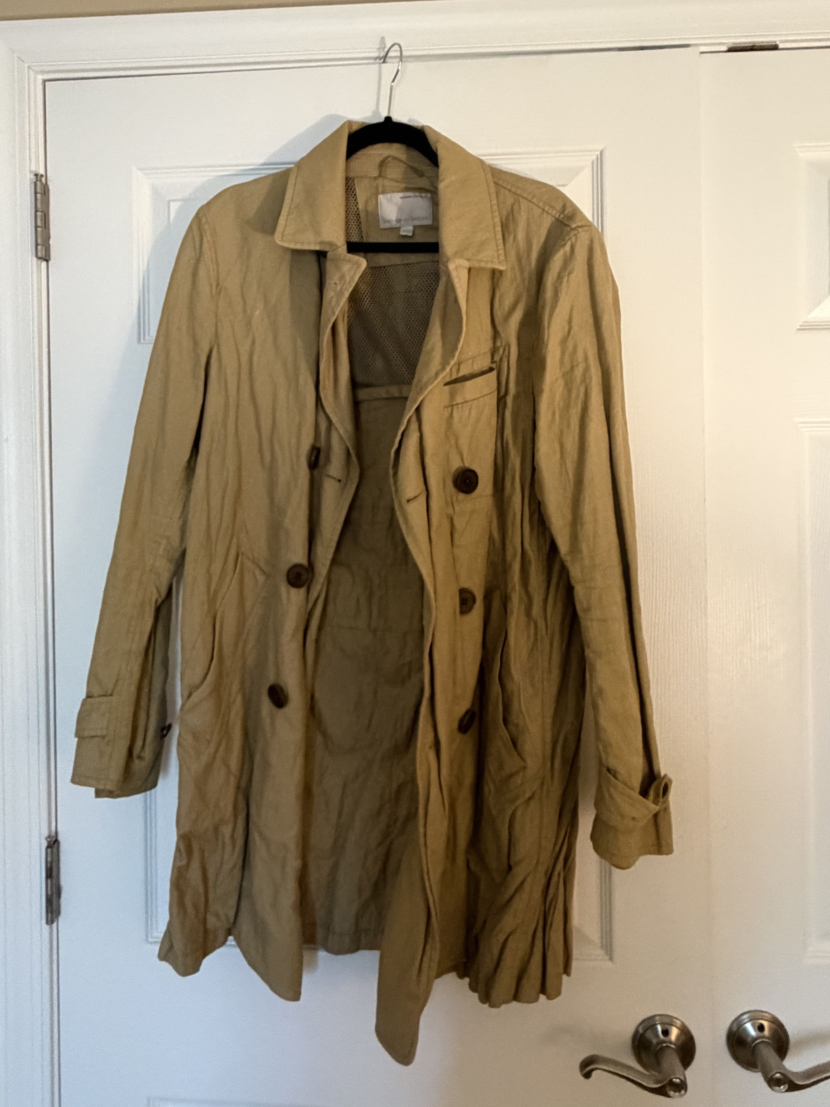 Banana Republic Banana Republic Collection Trench Coat Men's Khaki Medium Size US M / EU 48-50 / 2 - 3 Thumbnail