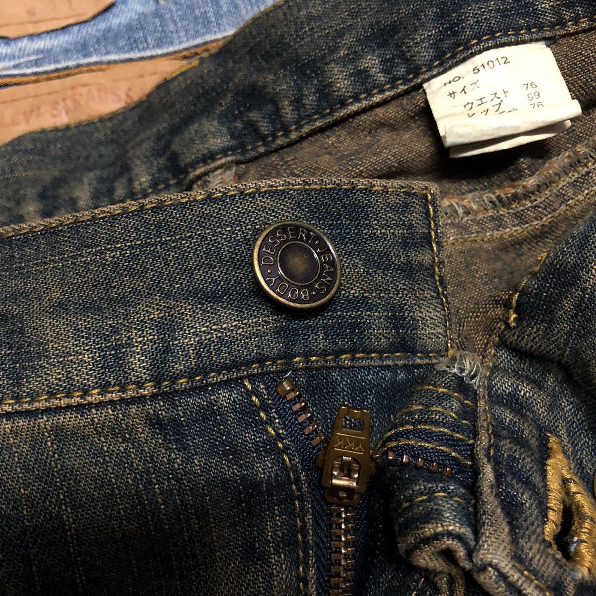 Japanese Brand JAPANESE BRAND BODY DESSERT JEANS DESIGN HAGI STYLE Size US 34 / EU 50 - 11 Thumbnail