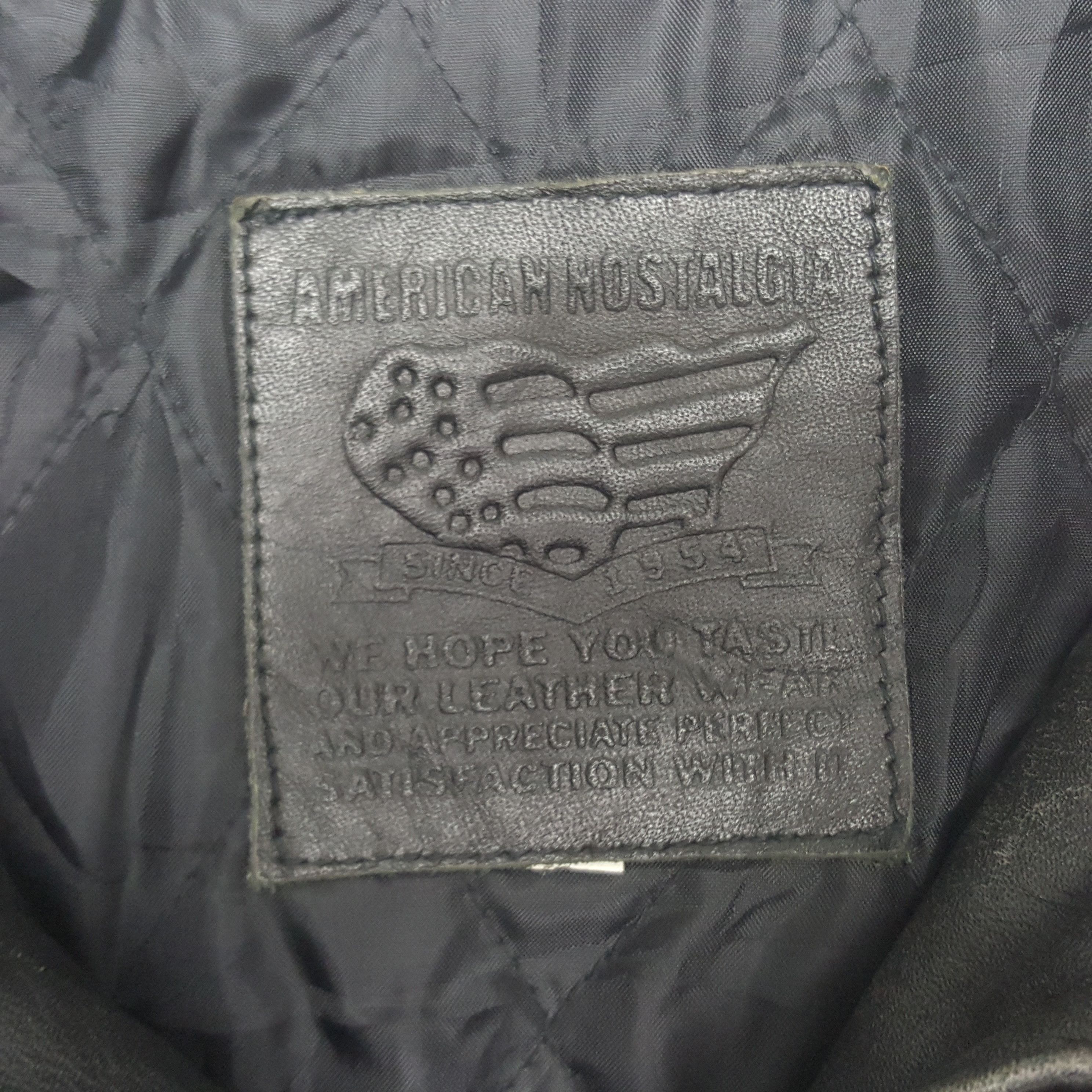 Vintage Vintage American Hostagia American Skull Art Jacket Size US L / EU 52-54 / 3 - 6 Thumbnail