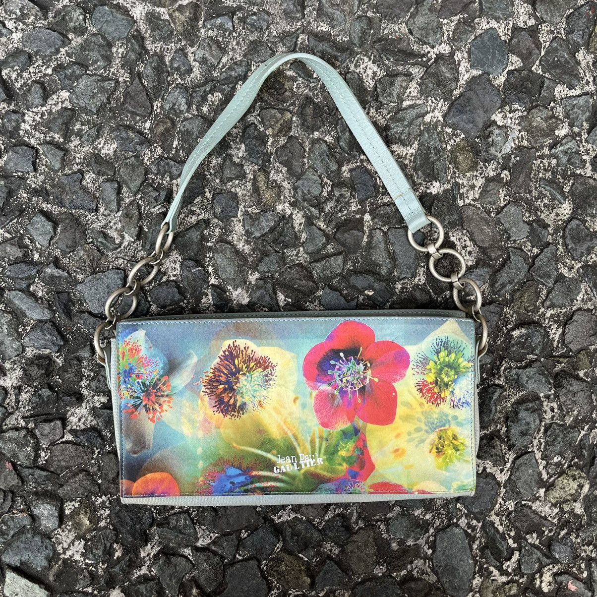 Jean Paul Gaultier cyber-haze Leather Shoulder Bag