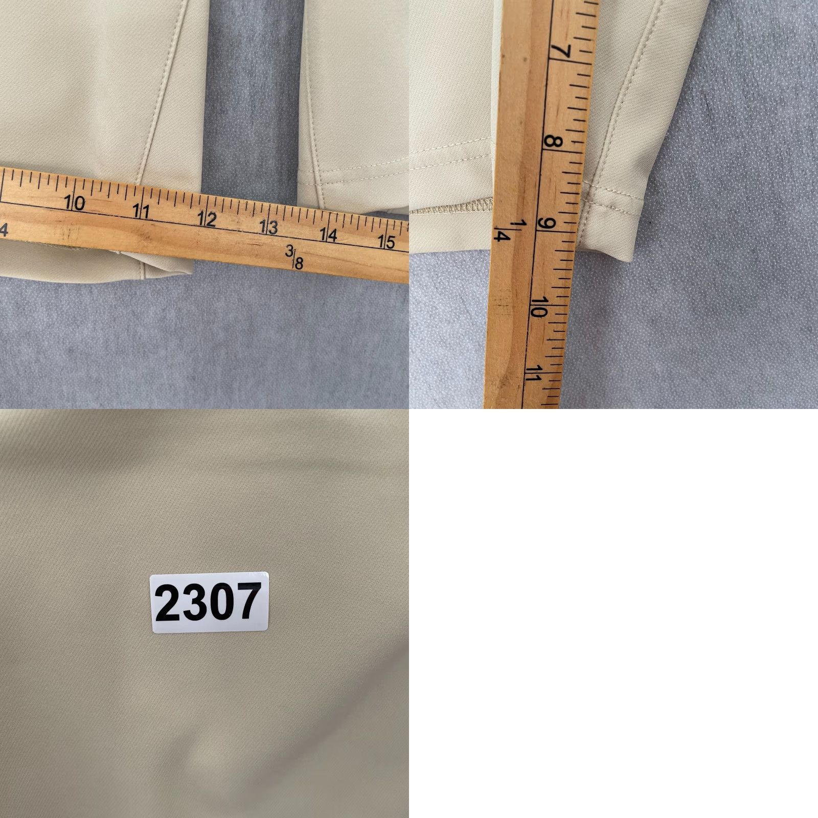 Vintage STATE & LIBERTY Performance Chino Shorts Adult 40 Beige Stretch Athletic Mens Size US 40 / EU 56 - 8 Thumbnail