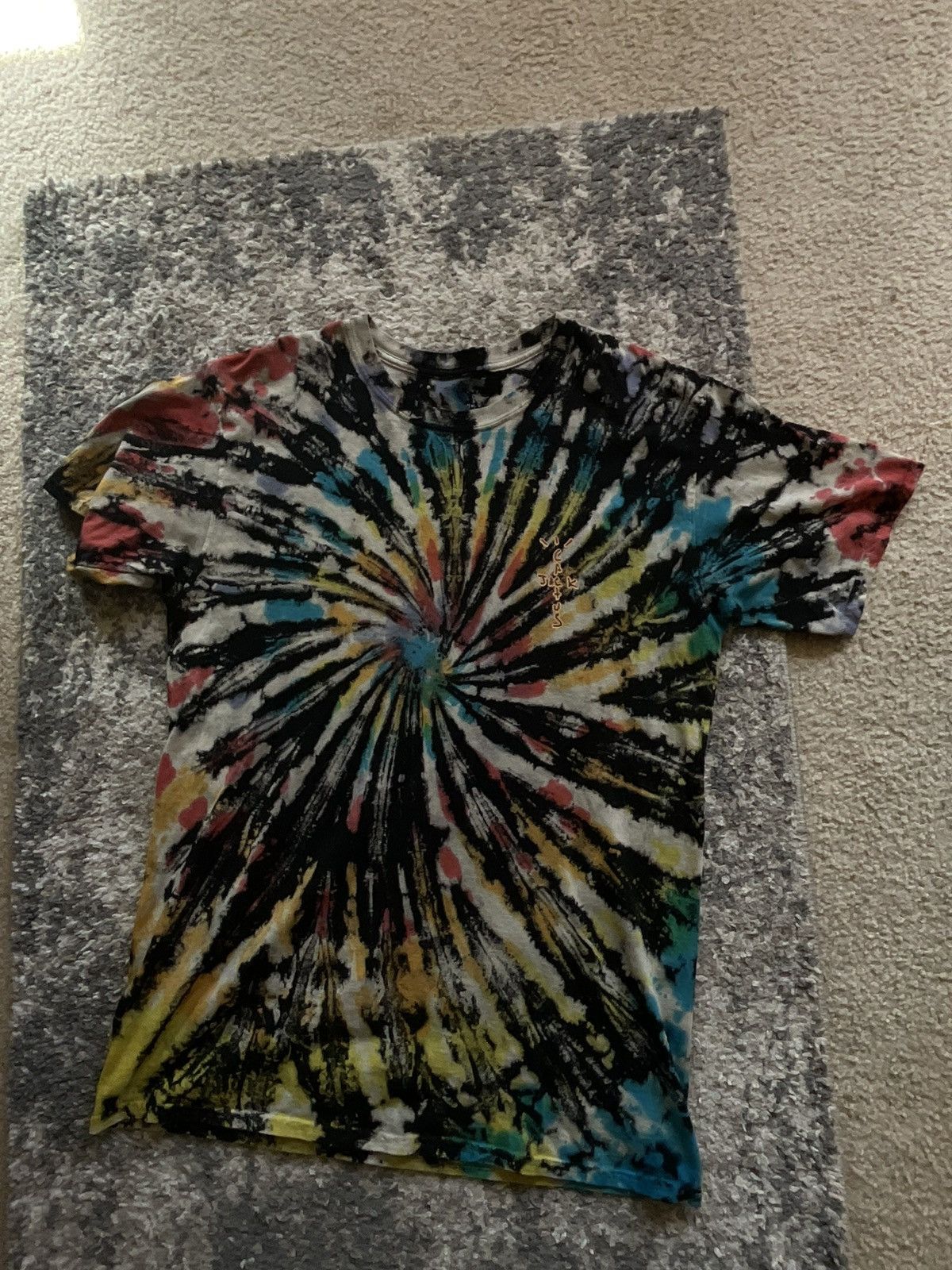 Travis Scott Travis Scott the dye tee Size US L / EU 52-54 / 3 - 4 Thumbnail
