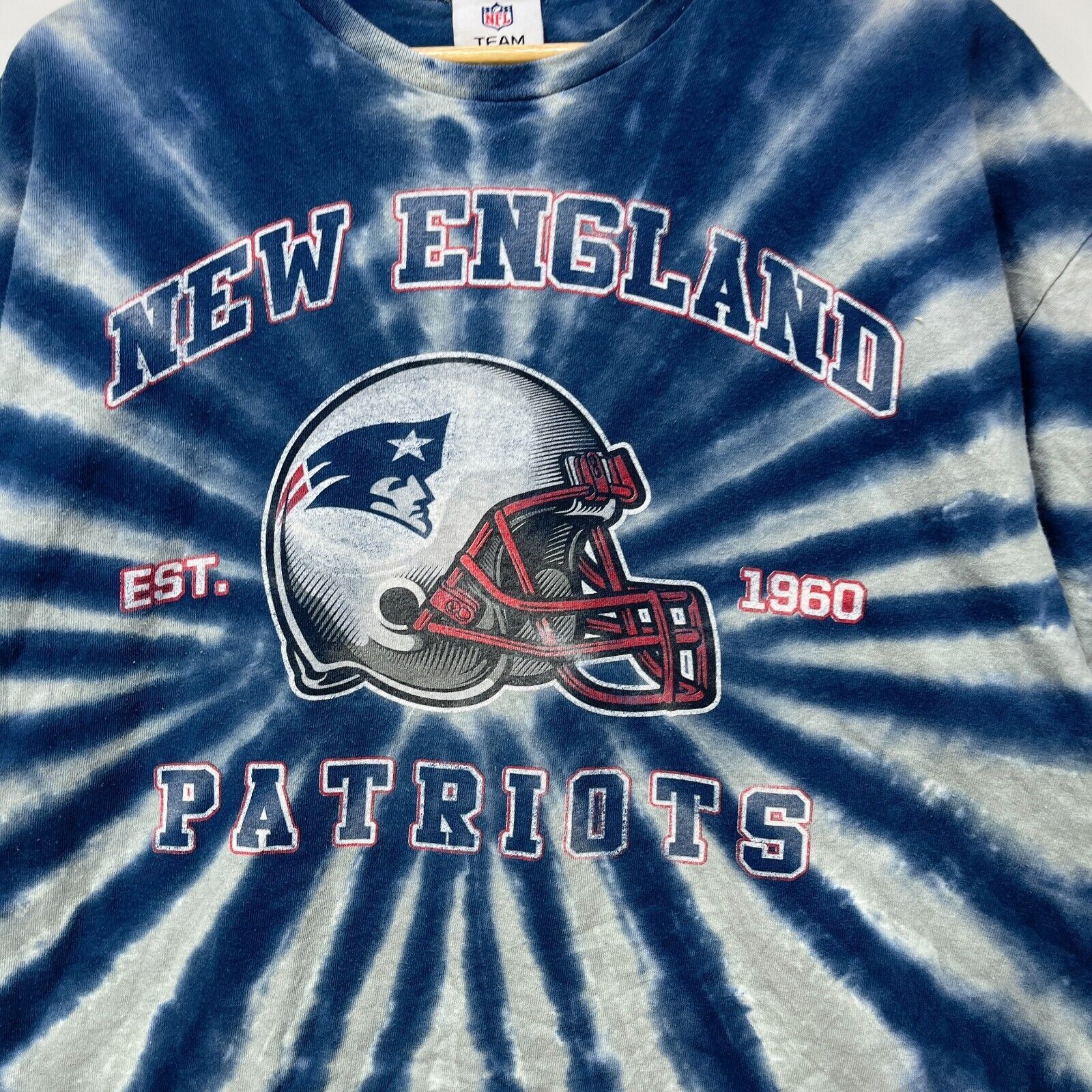 NFL × Vintage Vintage Y2K New England Patriots T-Shirt 2XL NFL Size US XXL / EU 58 / 5 - 3 Thumbnail