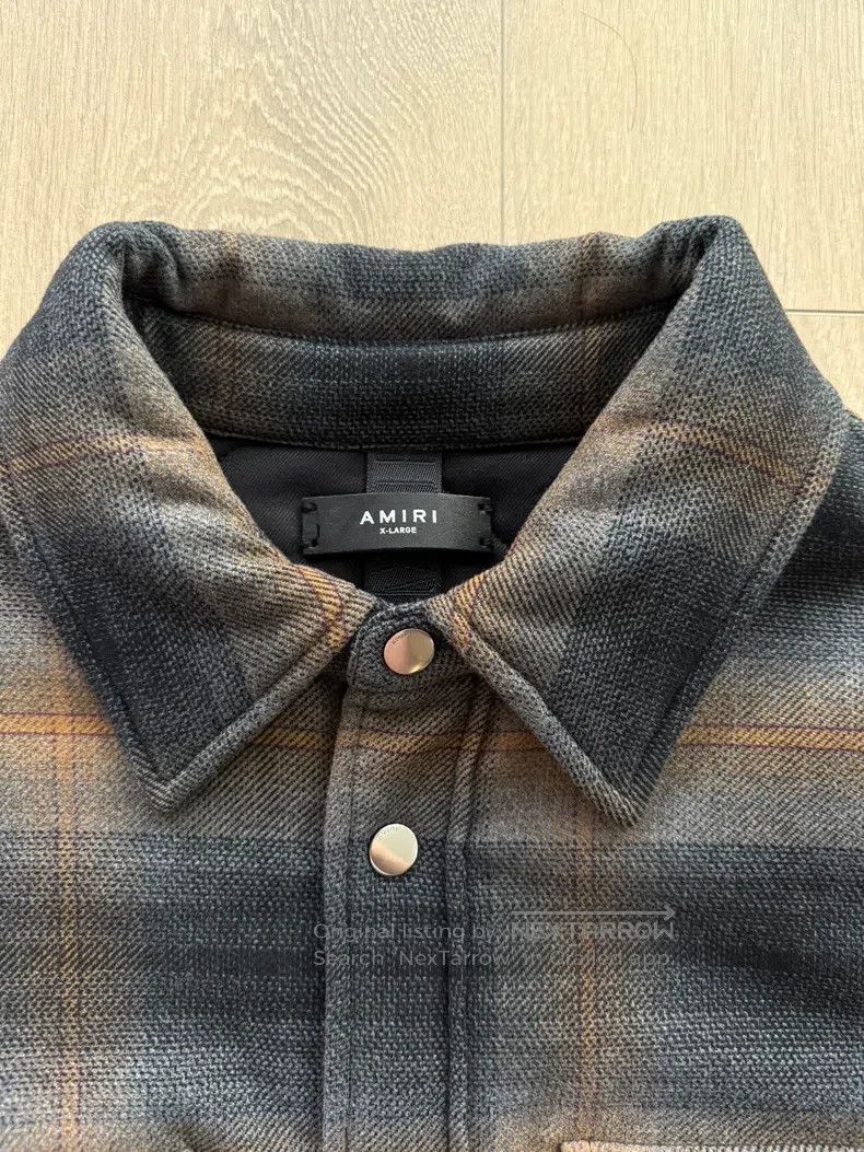 Amiri Amiri Fleece-lined plaid jacket Size US XS / EU 42 / 0 - 3 Thumbnail