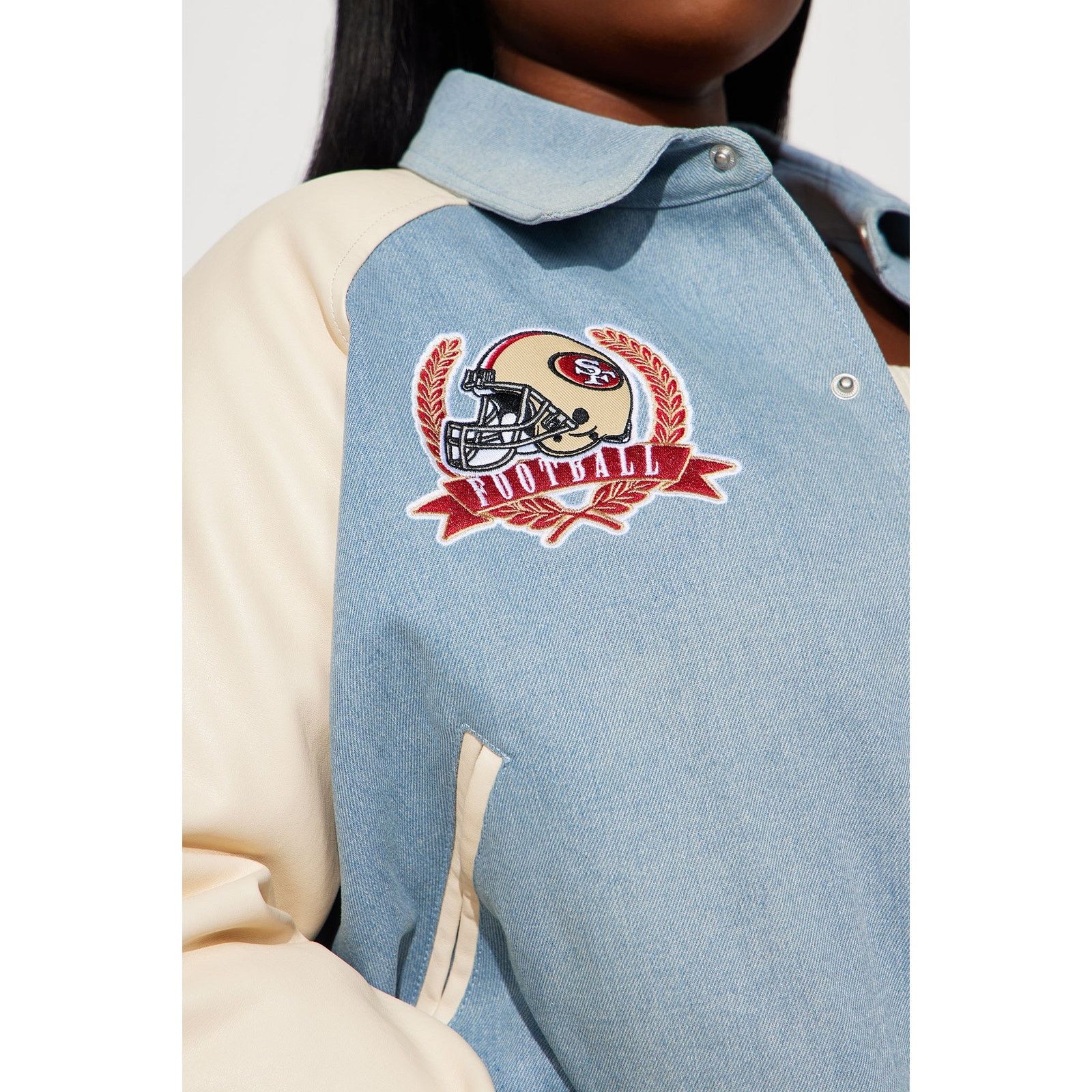 Other 49ers Denim Jacket - Denim - Size 2X Size XXL / US 16-18 / IT 52-54 - 6 Thumbnail