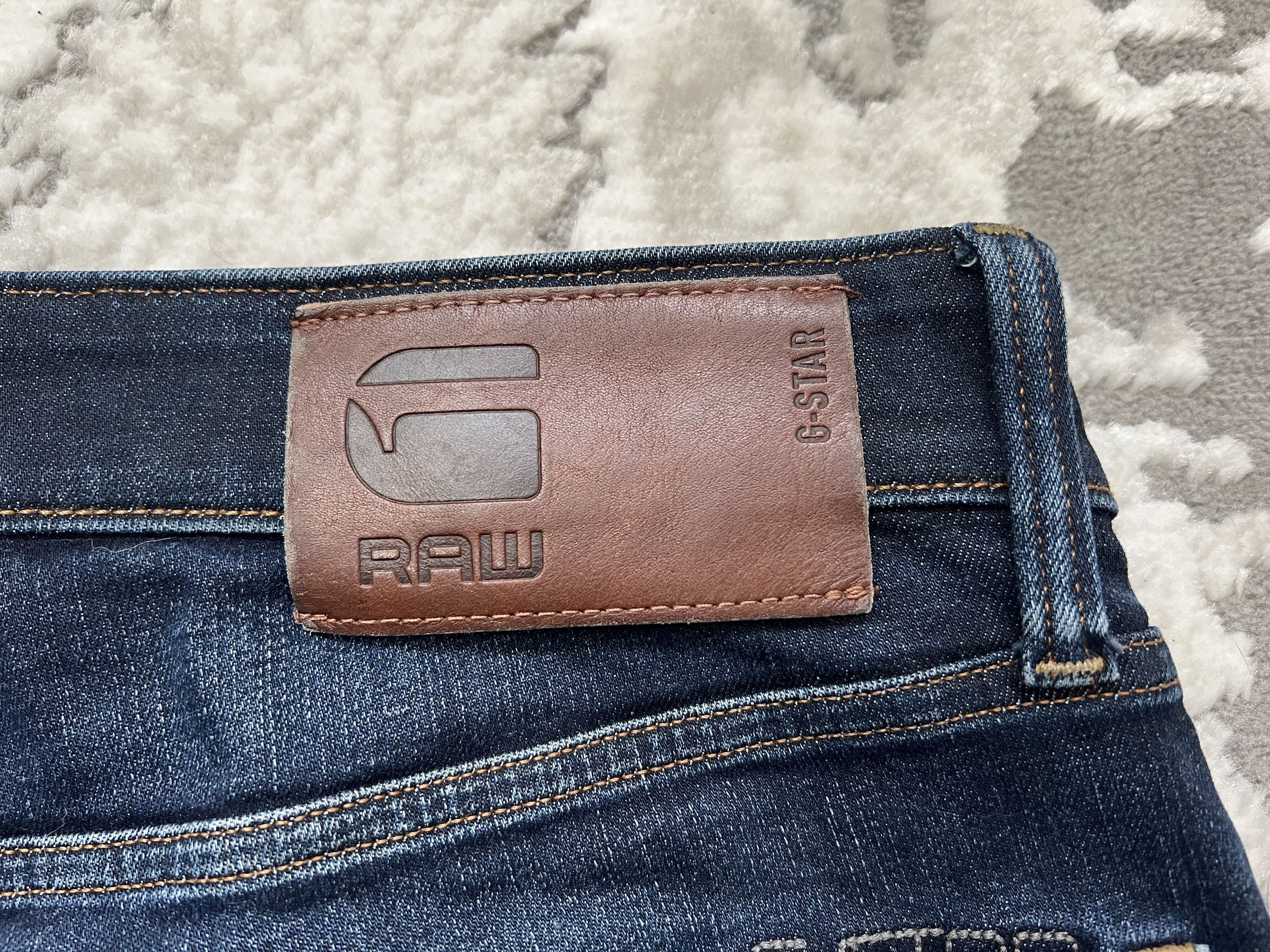 G-Star G-Star Raw 3301 Jeans Slim 32/30 Size US 32 / EU 48 - 4 Thumbnail
