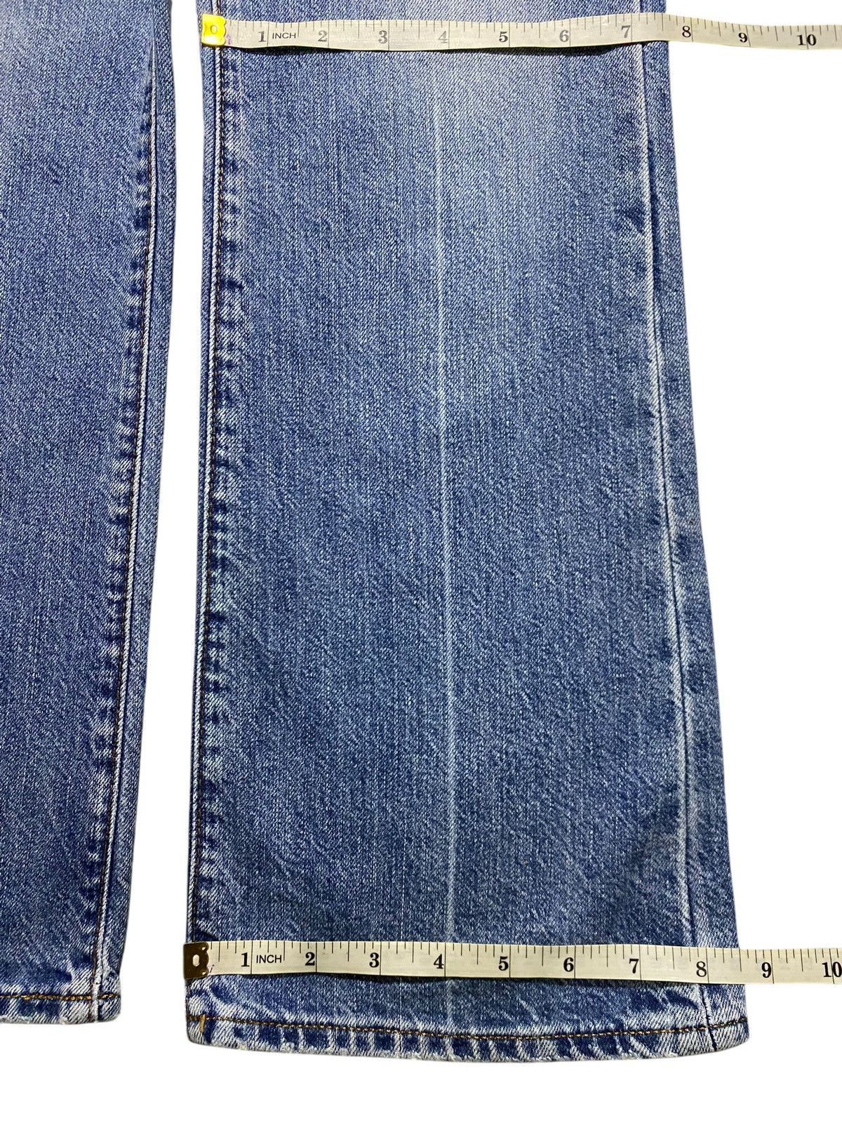 Japanese Brand Vintage Japanese Brand high-waist Blue Wash Flare Jeans Size US 28 / EU 44 - 14 Thumbnail